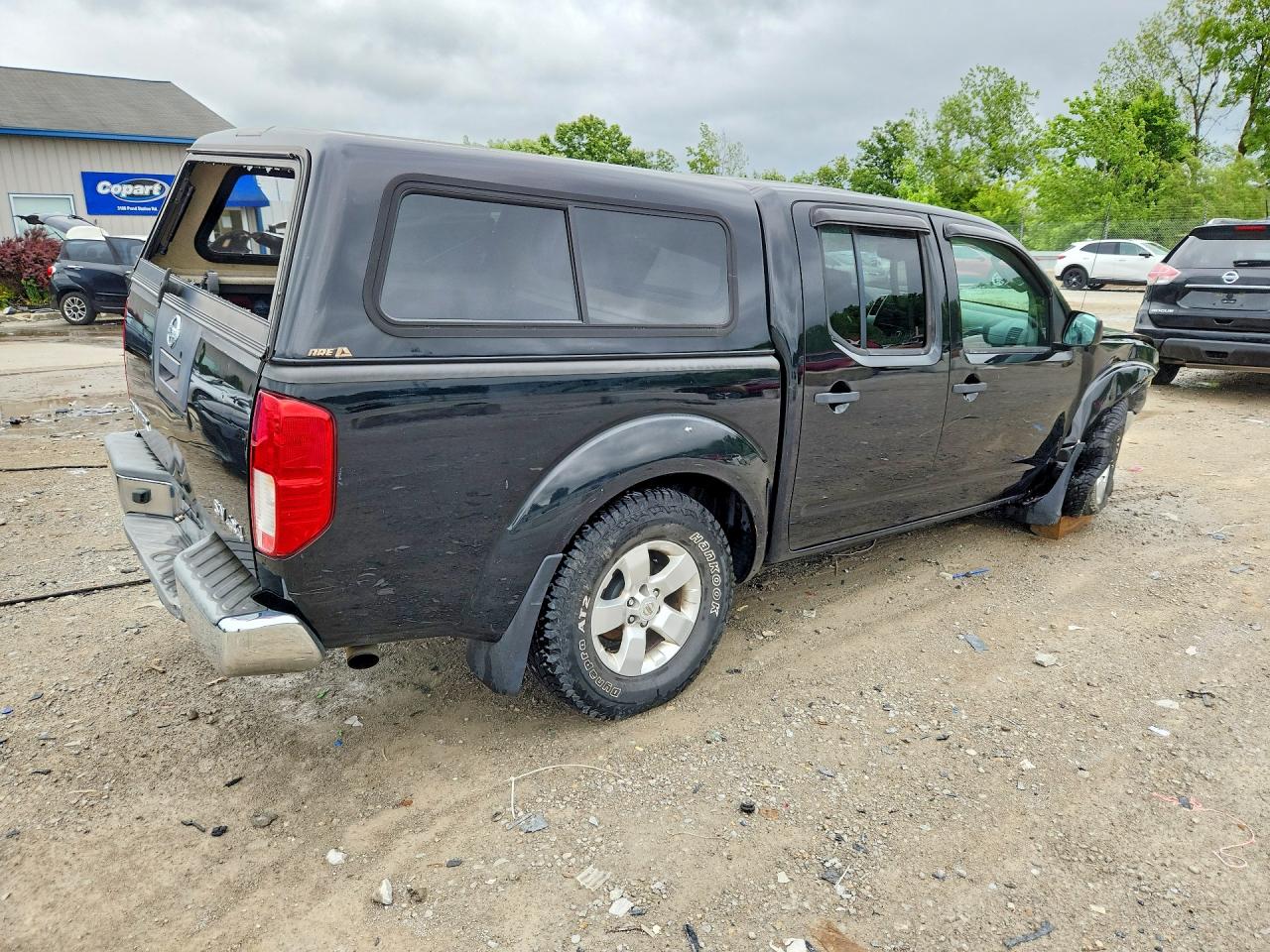 2011 Nissan Frontier S Black vin: 1N6AD0EV8BC434937