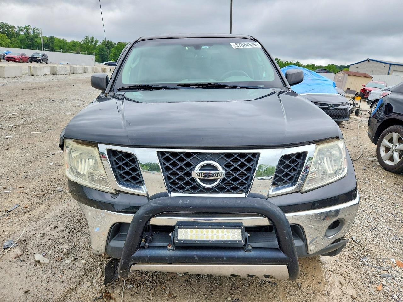 2011 Nissan Frontier S Black vin: 1N6AD0EV8BC434937