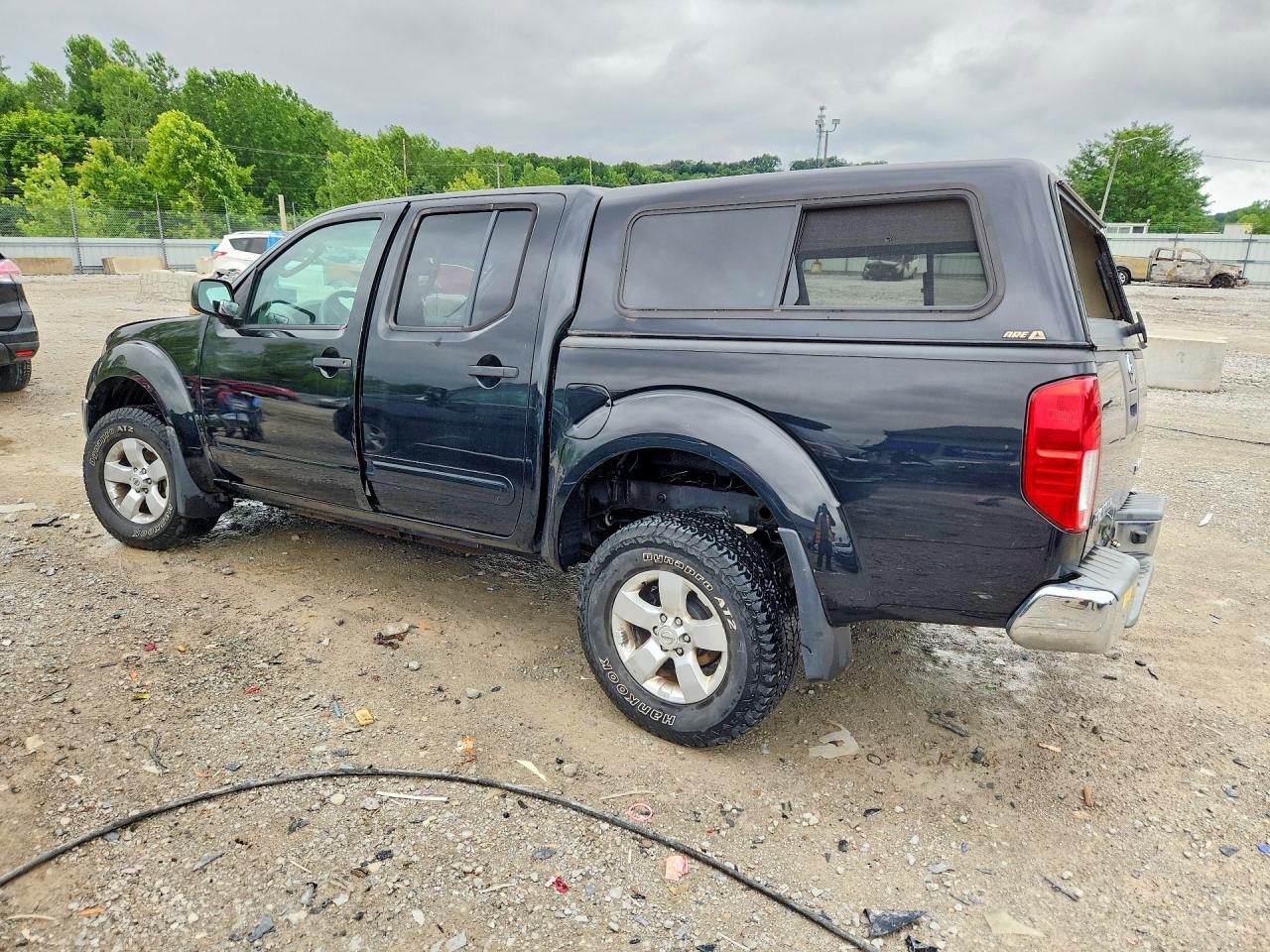 2011 Nissan Frontier S Black vin: 1N6AD0EV8BC434937