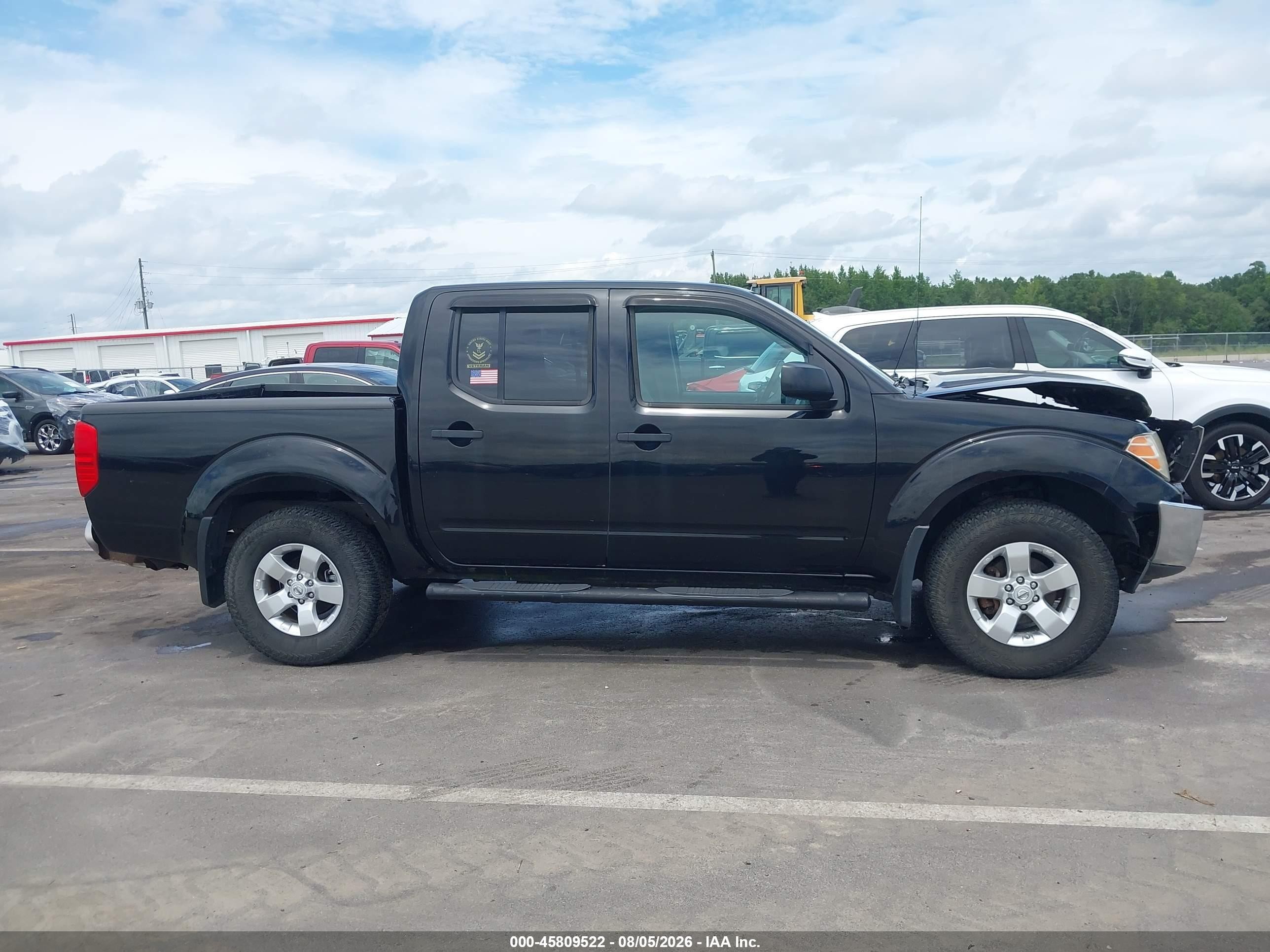 2011 Nissan Frontier Sv Черный vin: 1N6AD0EV8BC443668