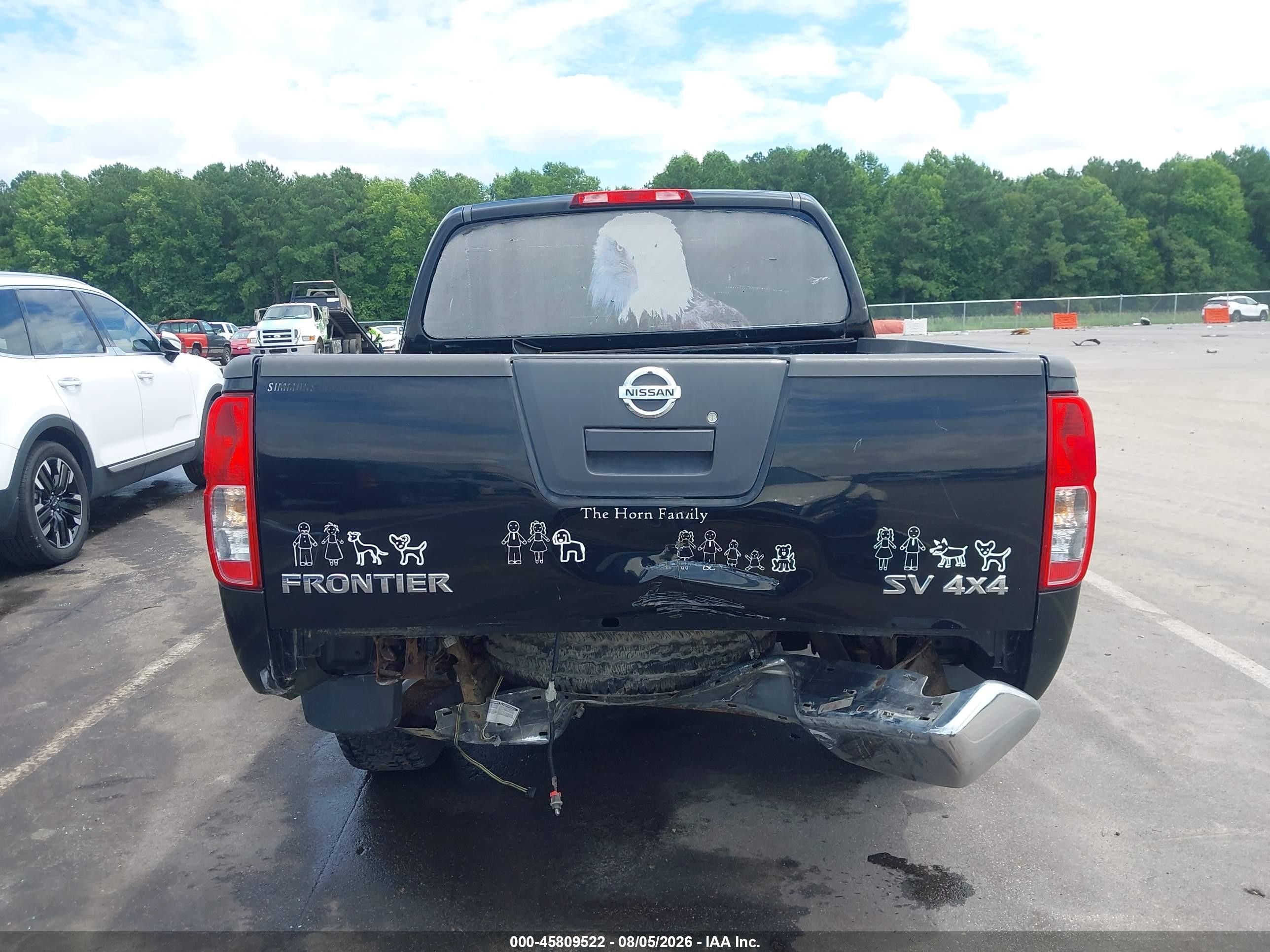 2011 Nissan Frontier Sv Черный vin: 1N6AD0EV8BC443668