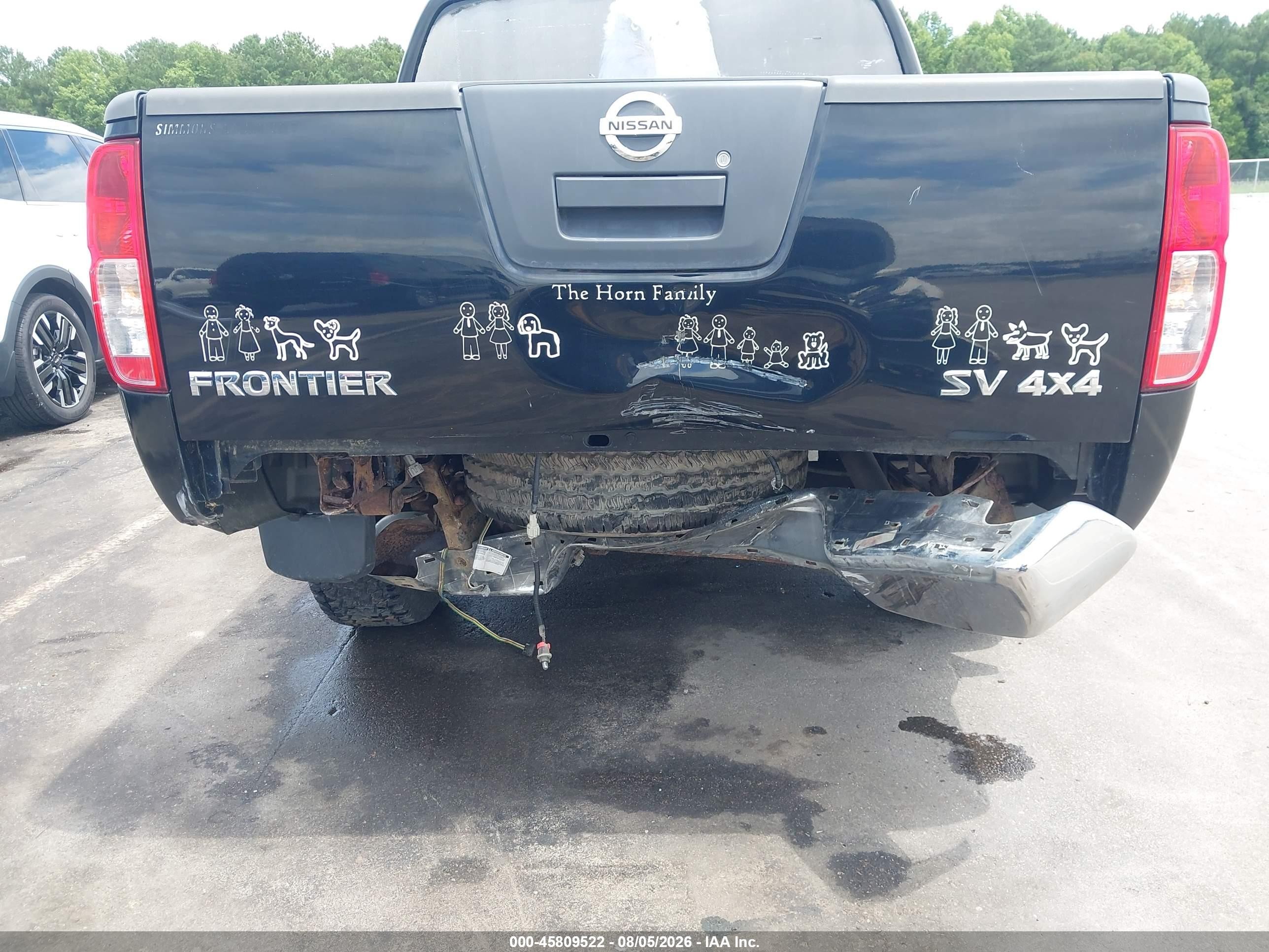 2011 Nissan Frontier Sv Черный vin: 1N6AD0EV8BC443668