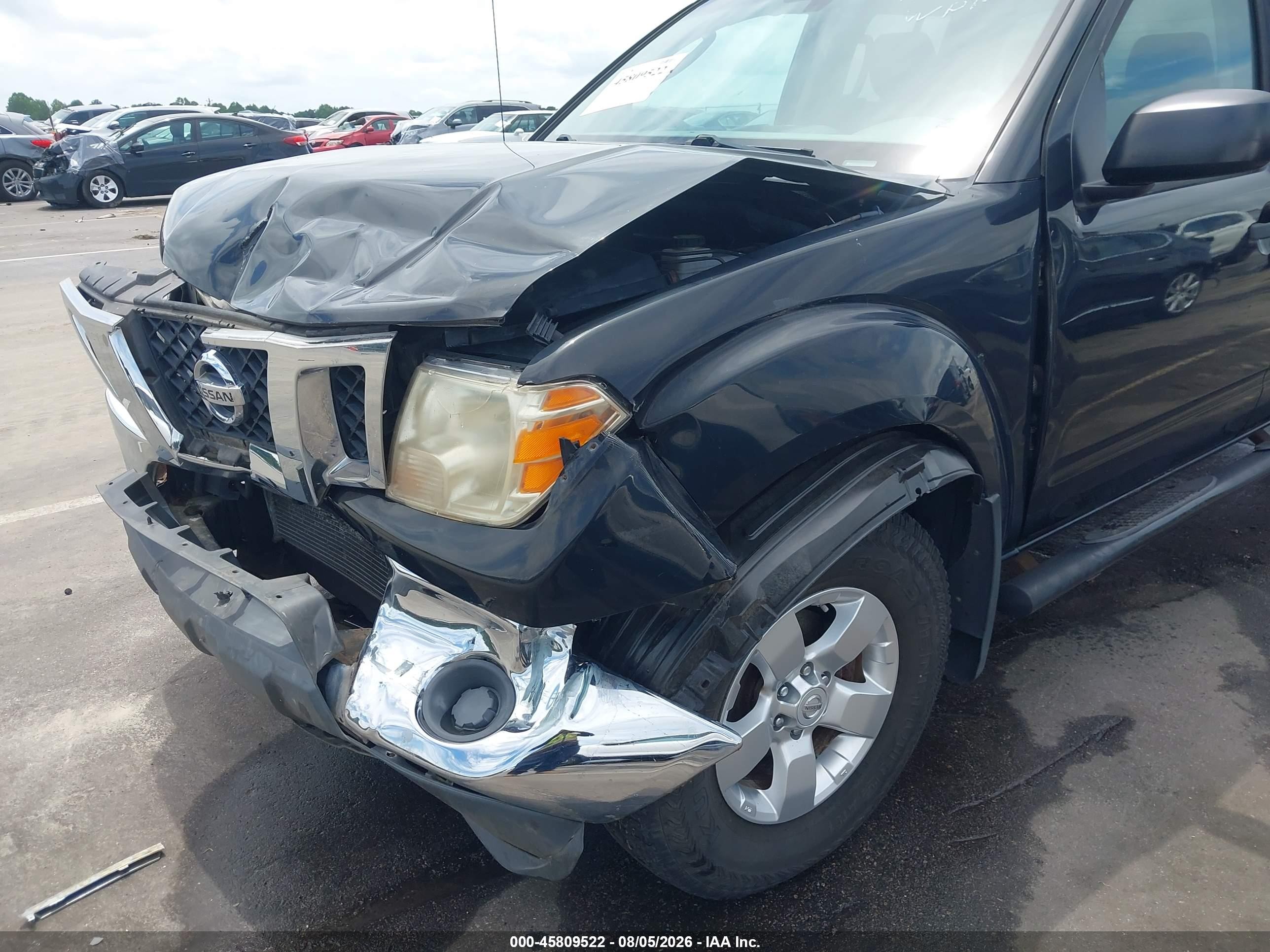 2011 Nissan Frontier Sv Черный vin: 1N6AD0EV8BC443668