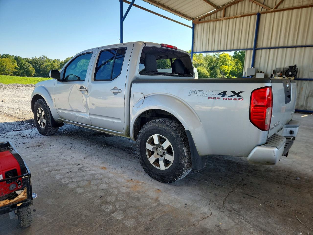 2012 Nissan Frontier S Silver vin: 1N6AD0EV8CC406945