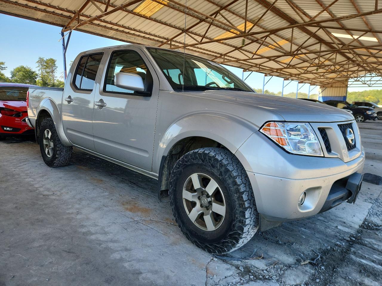 2012 Nissan Frontier S Silver vin: 1N6AD0EV8CC406945