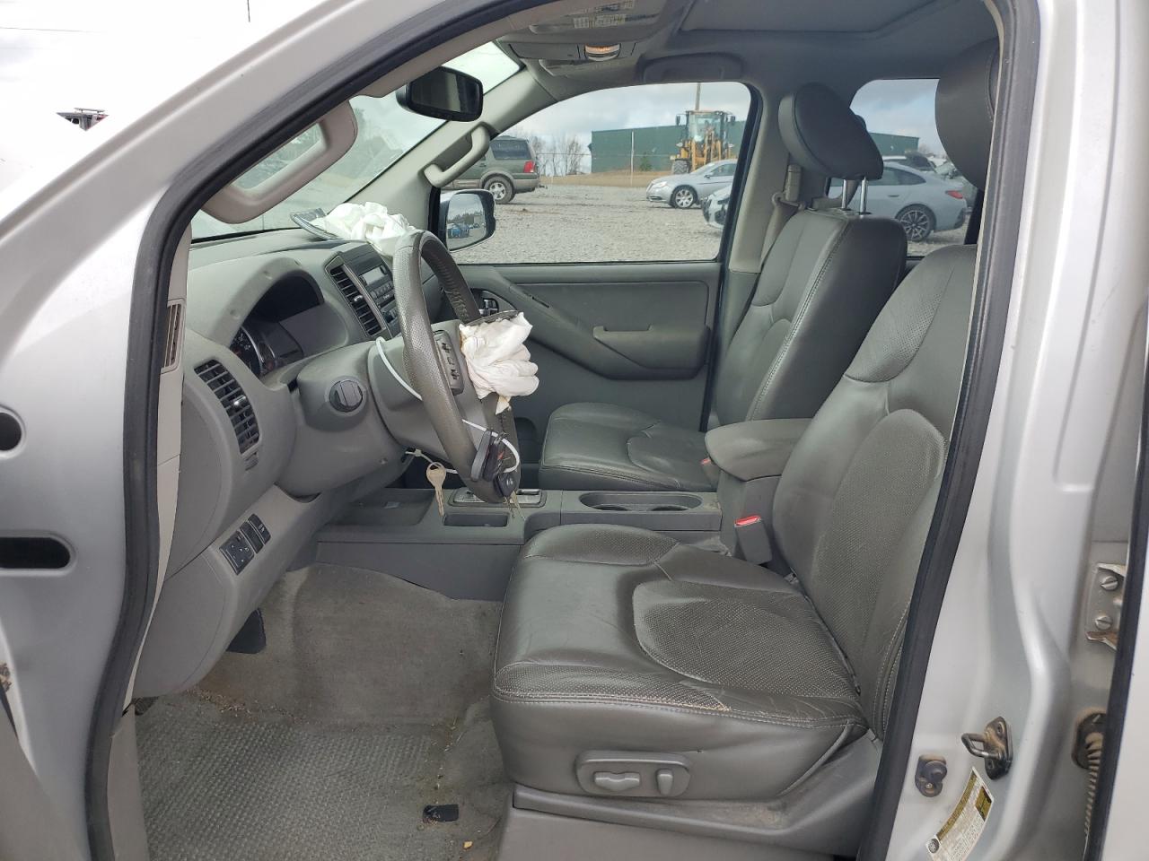2012 Nissan Frontier S Silver vin: 1N6AD0EV8CC412504