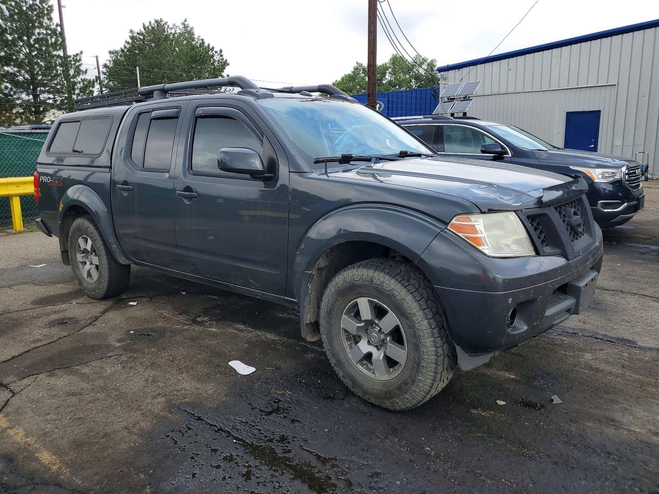 2012 Nissan Frontier S Gray vin: 1N6AD0EV8CC414415