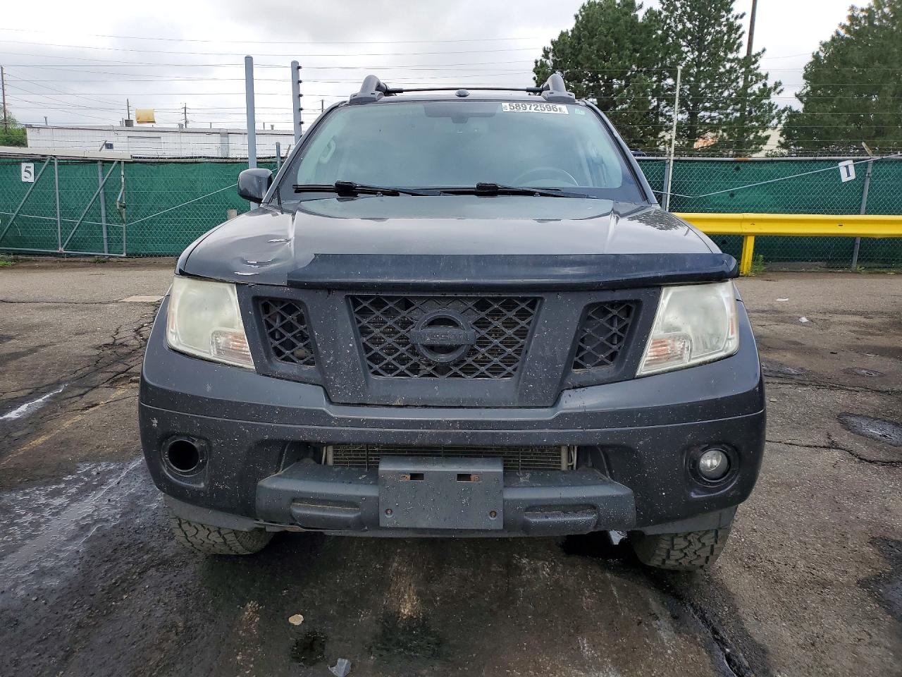 2012 Nissan Frontier S Gray vin: 1N6AD0EV8CC414415
