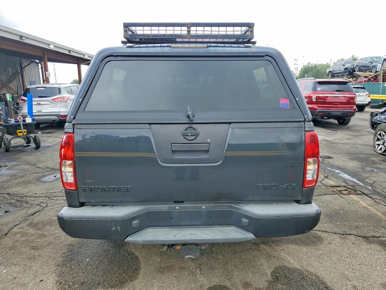 2012 Nissan Frontier S Gray vin: 1N6AD0EV8CC414415