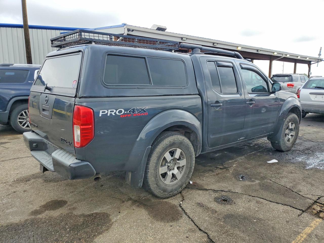 2012 Nissan Frontier S Gray vin: 1N6AD0EV8CC414415