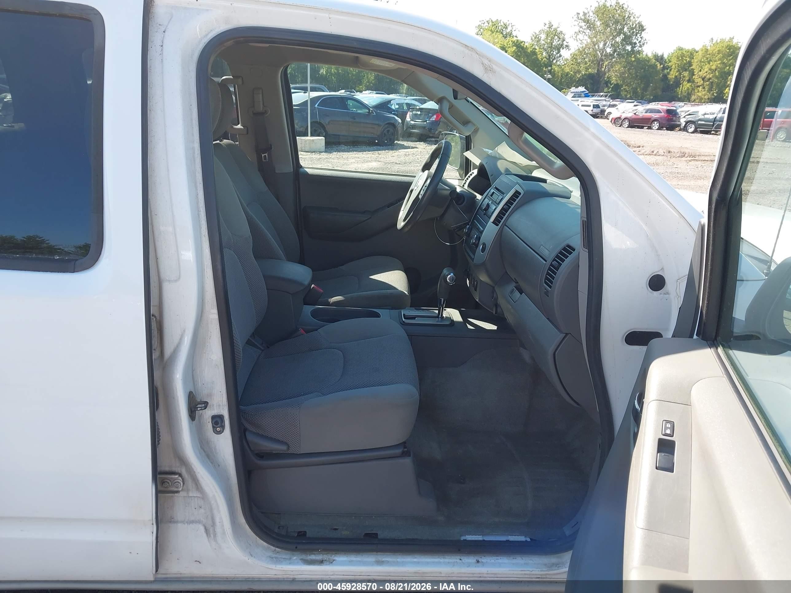 2012 Nissan Frontier Sv White vin: 1N6AD0EV8CC419419