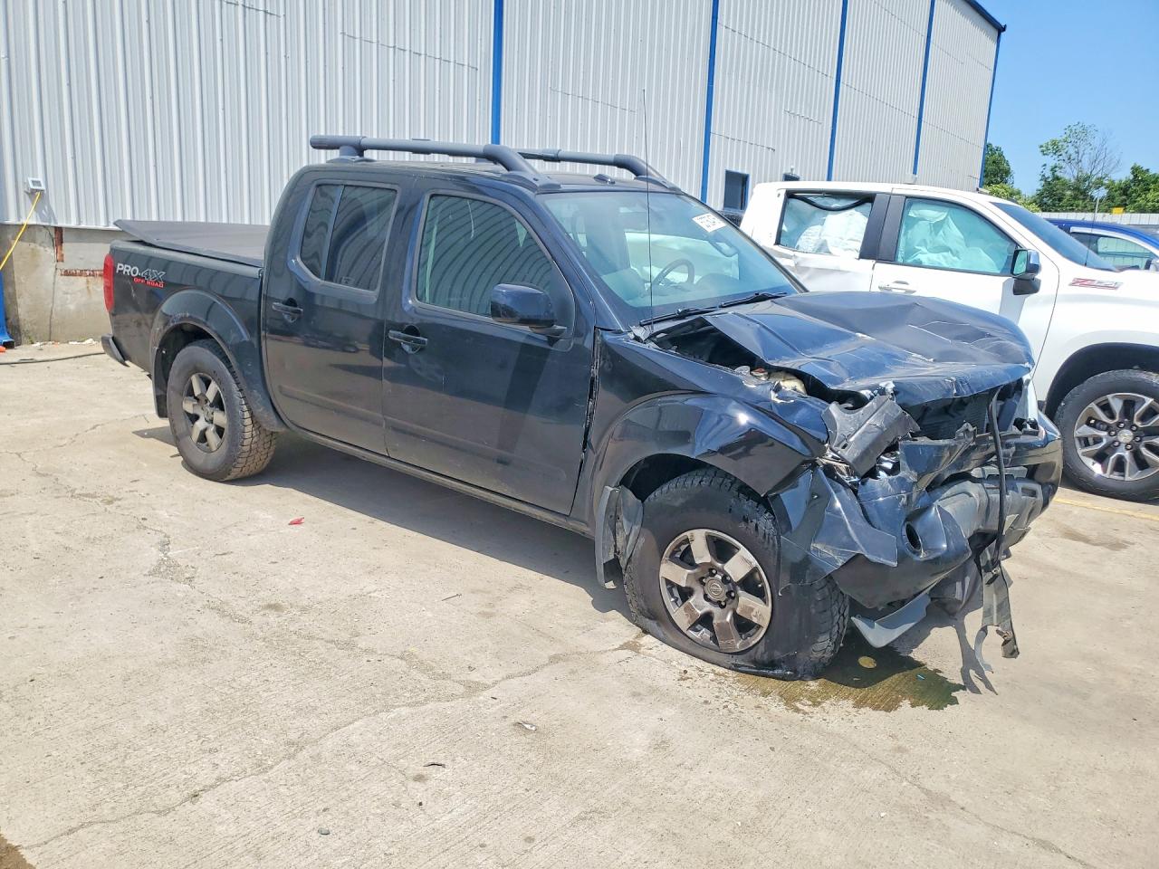 2012 Nissan Frontier S Black vin: 1N6AD0EV8CC437161