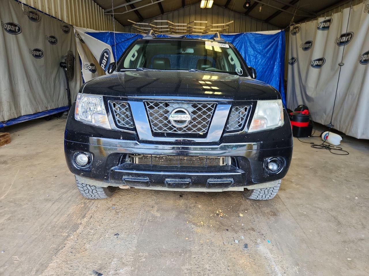 2012 Nissan Frontier S Black vin: 1N6AD0EV8CC445079