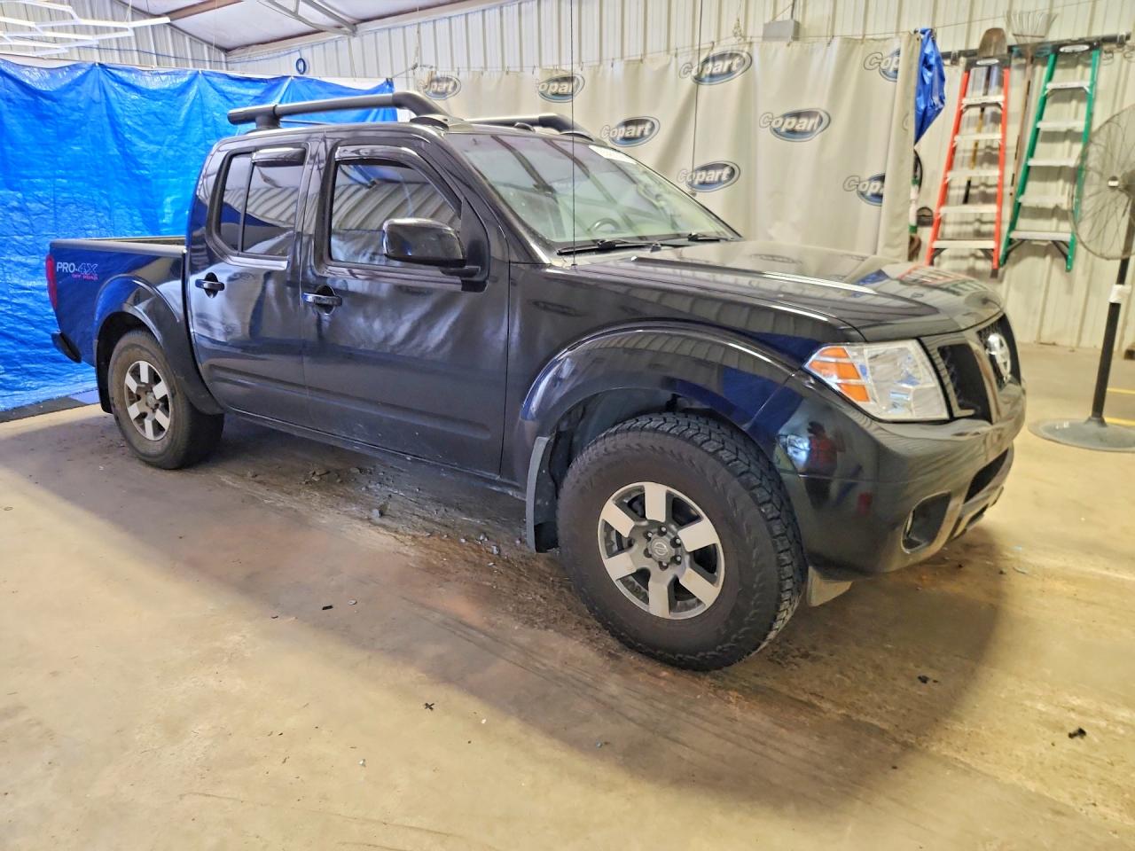 2012 Nissan Frontier S Black vin: 1N6AD0EV8CC445079
