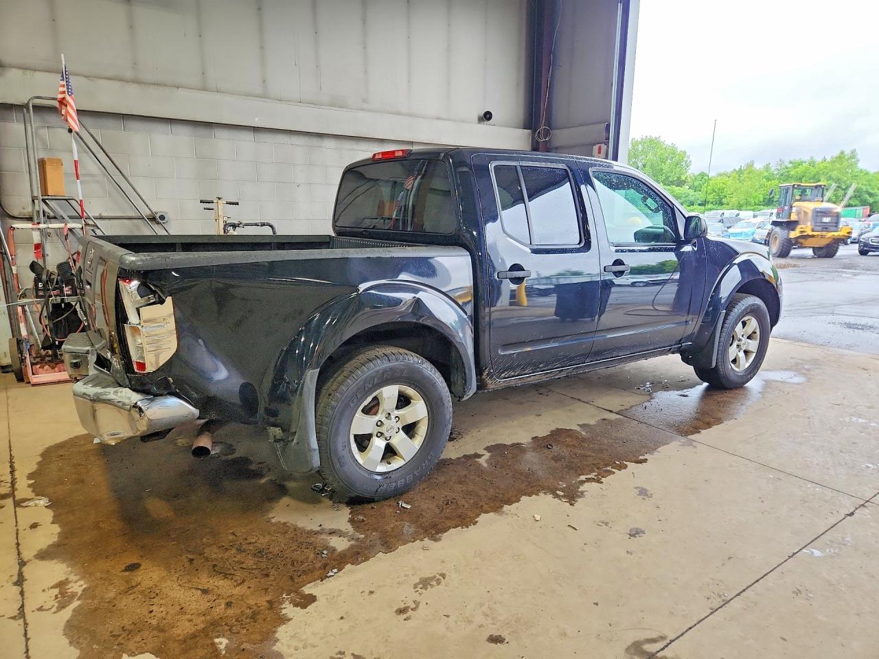 2012 Nissan Frontier S Black vin: 1N6AD0EV8CC455420