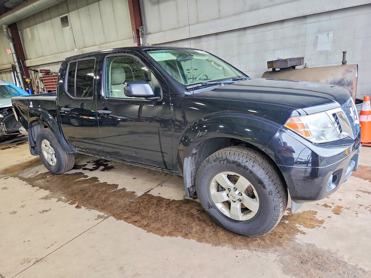 2012 Nissan Frontier S Black vin: 1N6AD0EV8CC455420