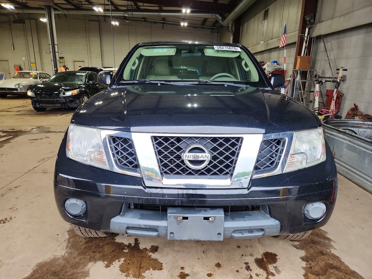 2012 Nissan Frontier S Black vin: 1N6AD0EV8CC455420