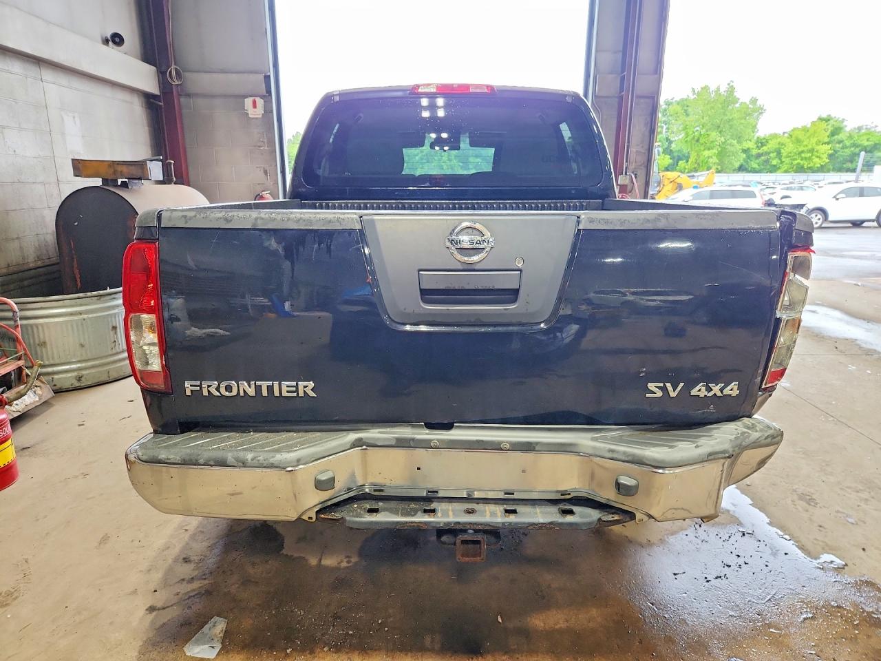 2012 Nissan Frontier S Black vin: 1N6AD0EV8CC455420