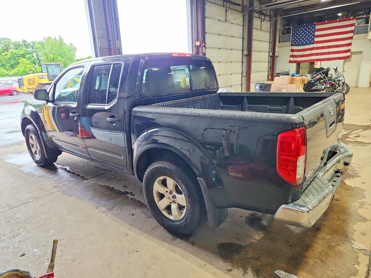 2012 Nissan Frontier S Black vin: 1N6AD0EV8CC455420