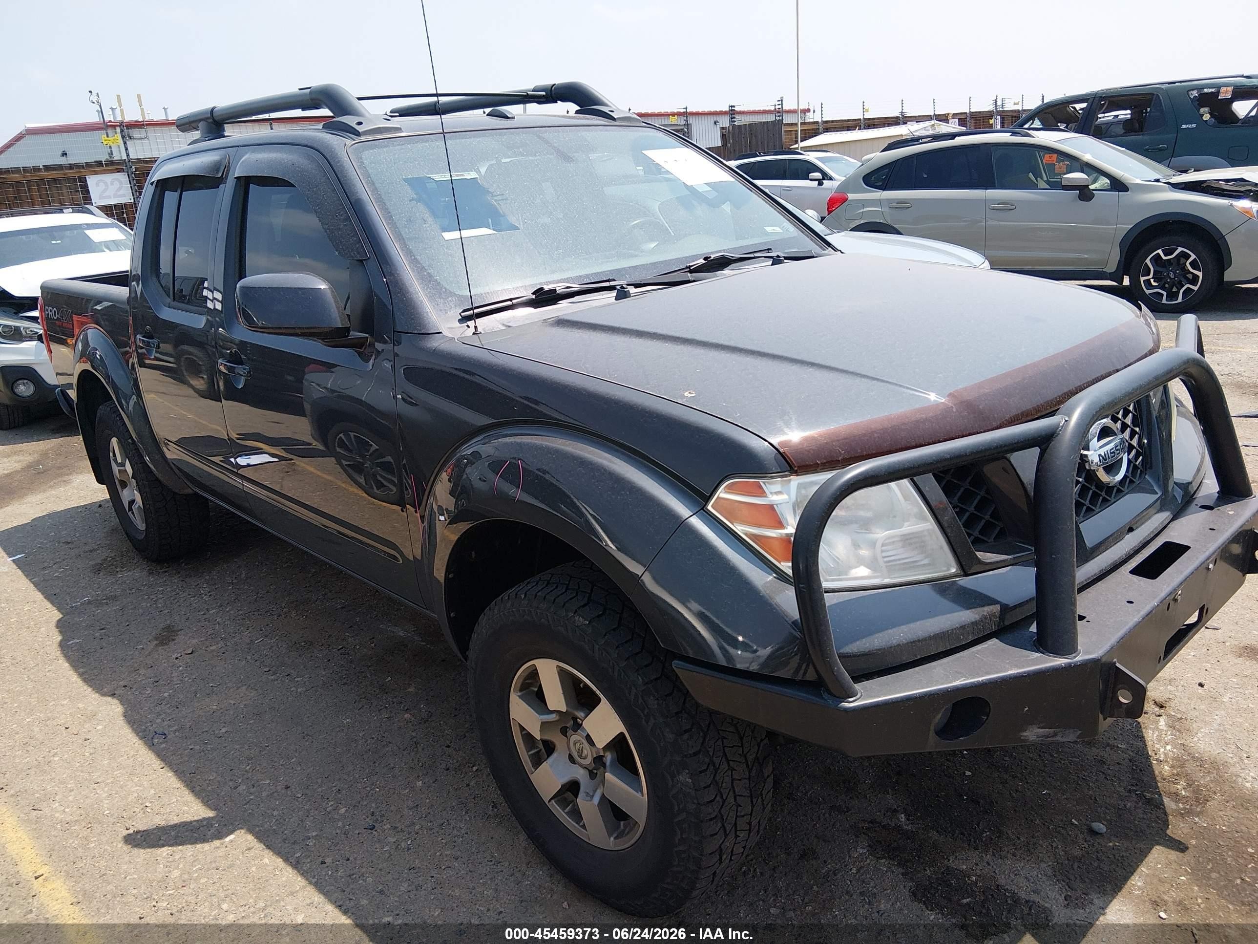 2012 Nissan Frontier Pro-4x Black vin: 1N6AD0EV8CC459774