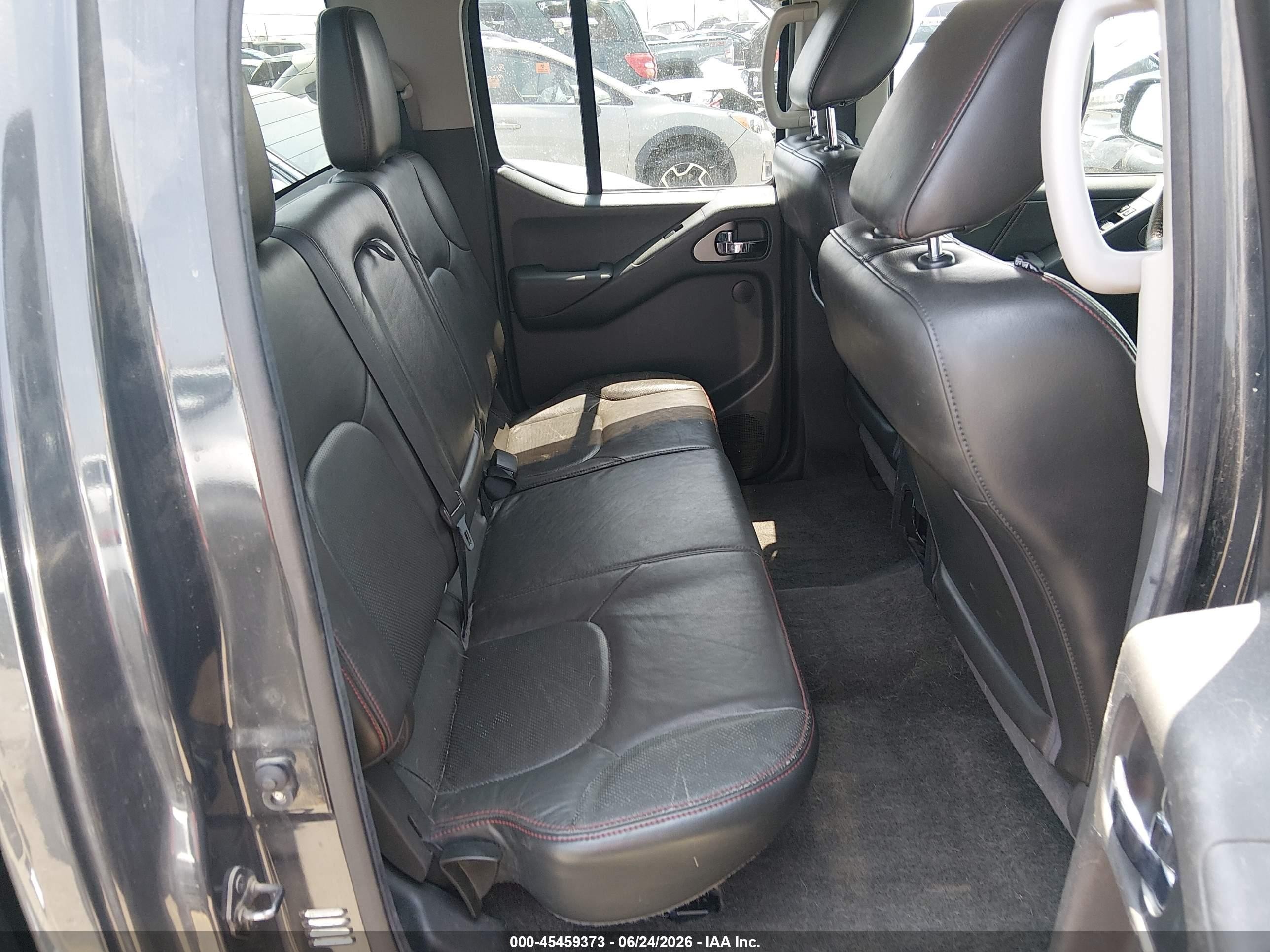 2012 Nissan Frontier Pro-4x Черный vin: 1N6AD0EV8CC459774