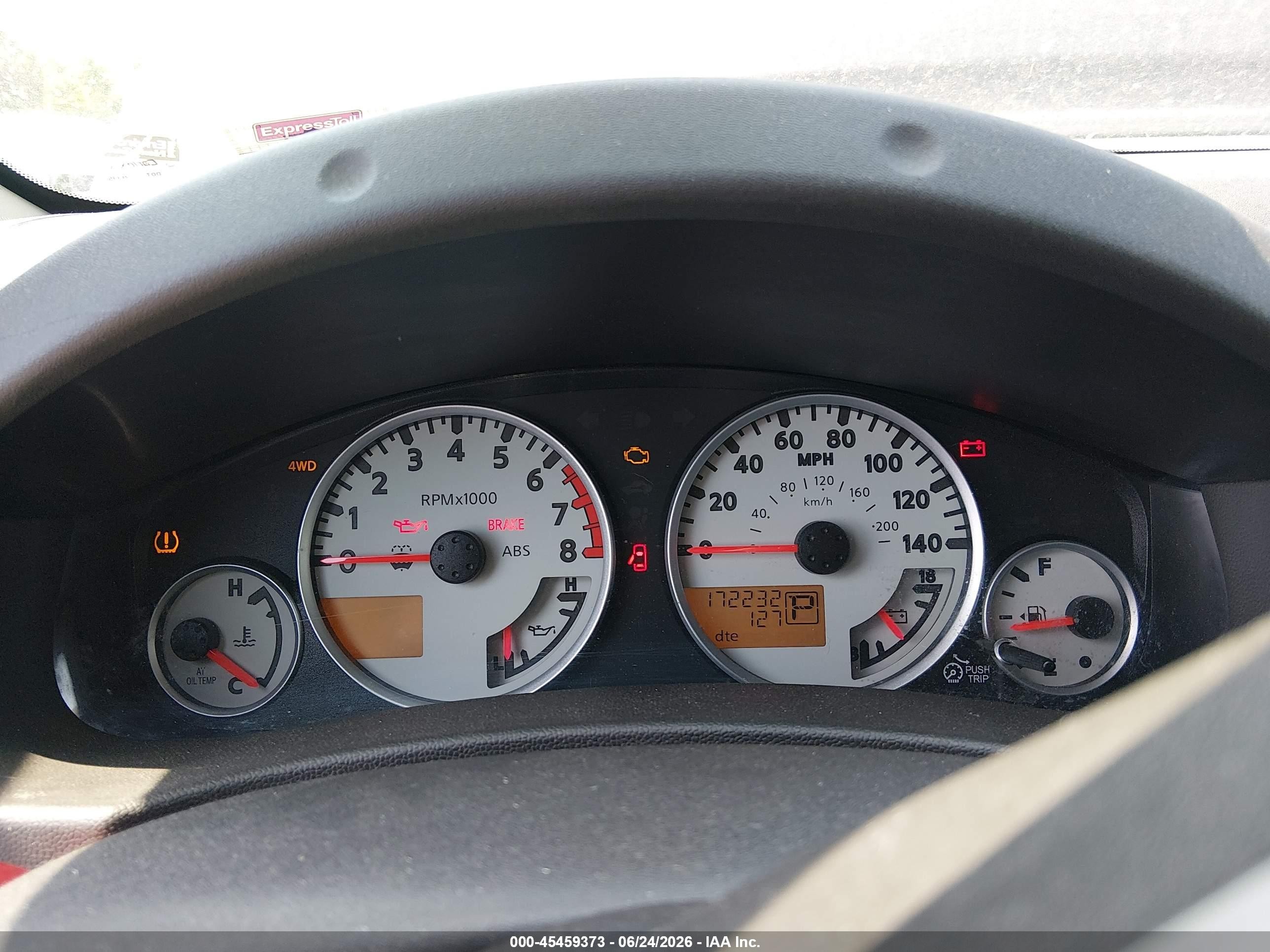 2012 Nissan Frontier Pro-4x Черный vin: 1N6AD0EV8CC459774