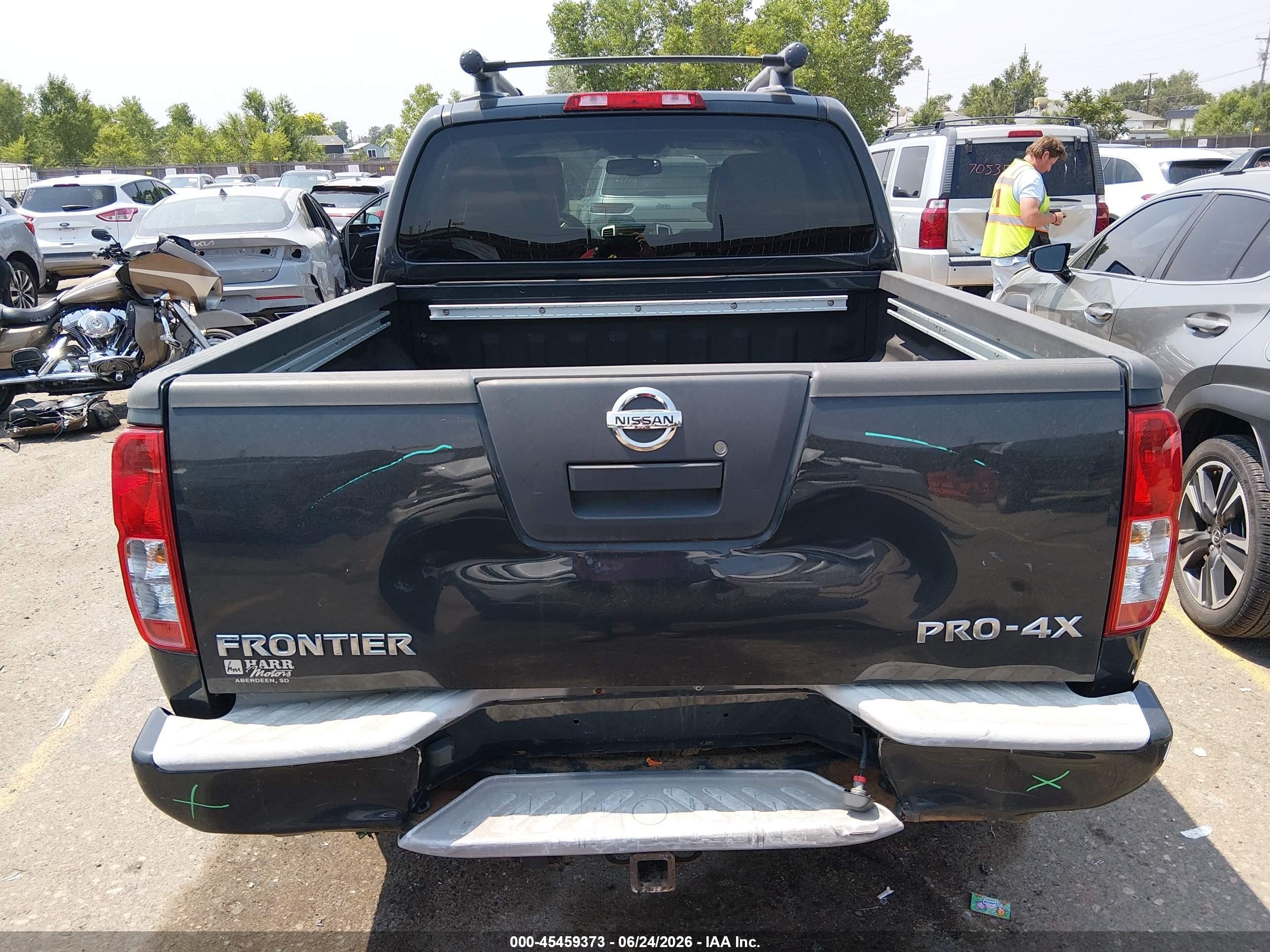 2012 Nissan Frontier Pro-4x Черный vin: 1N6AD0EV8CC459774