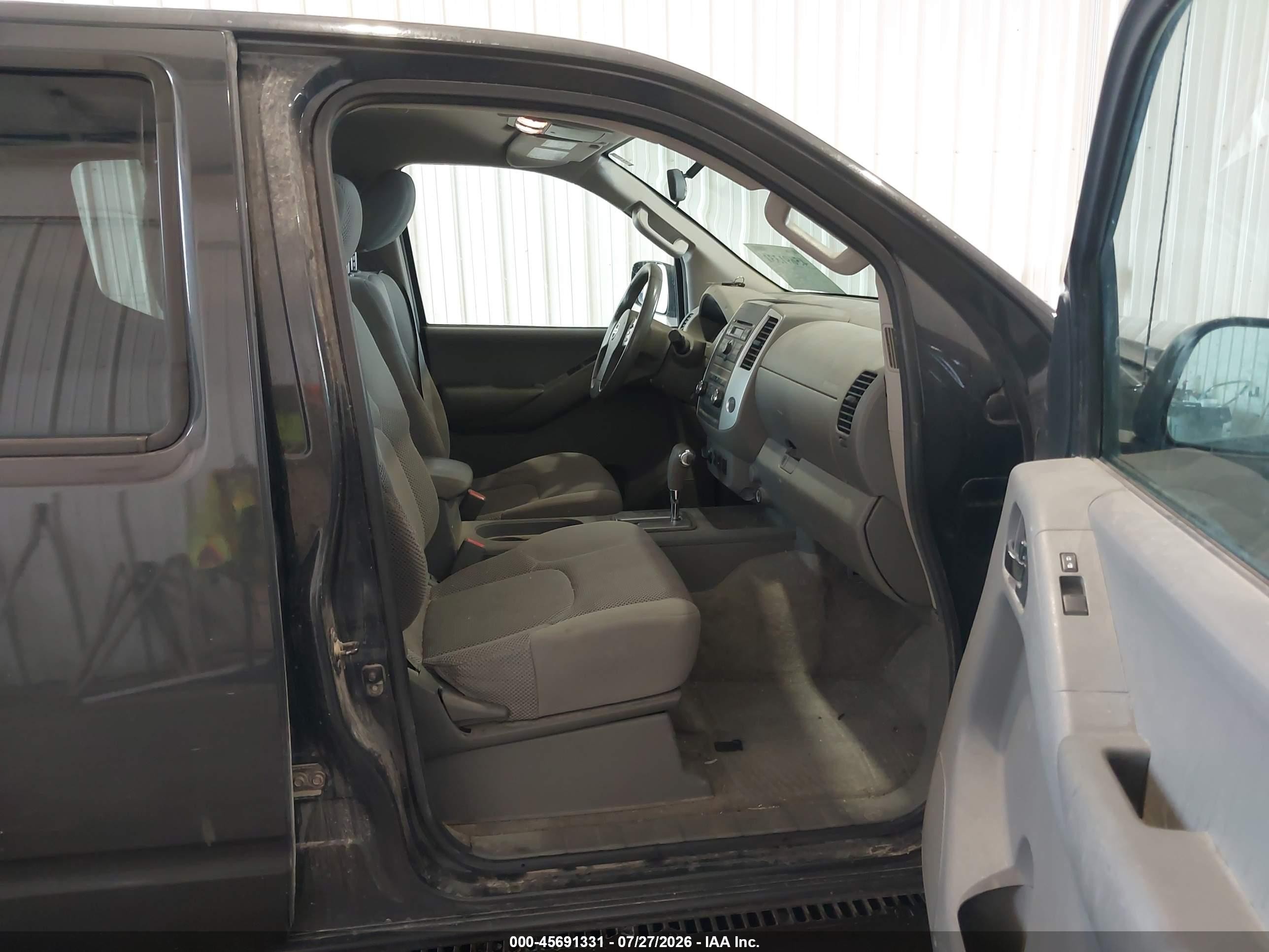 2012 Nissan Frontier Sv Gray vin: 1N6AD0EV8CC461864