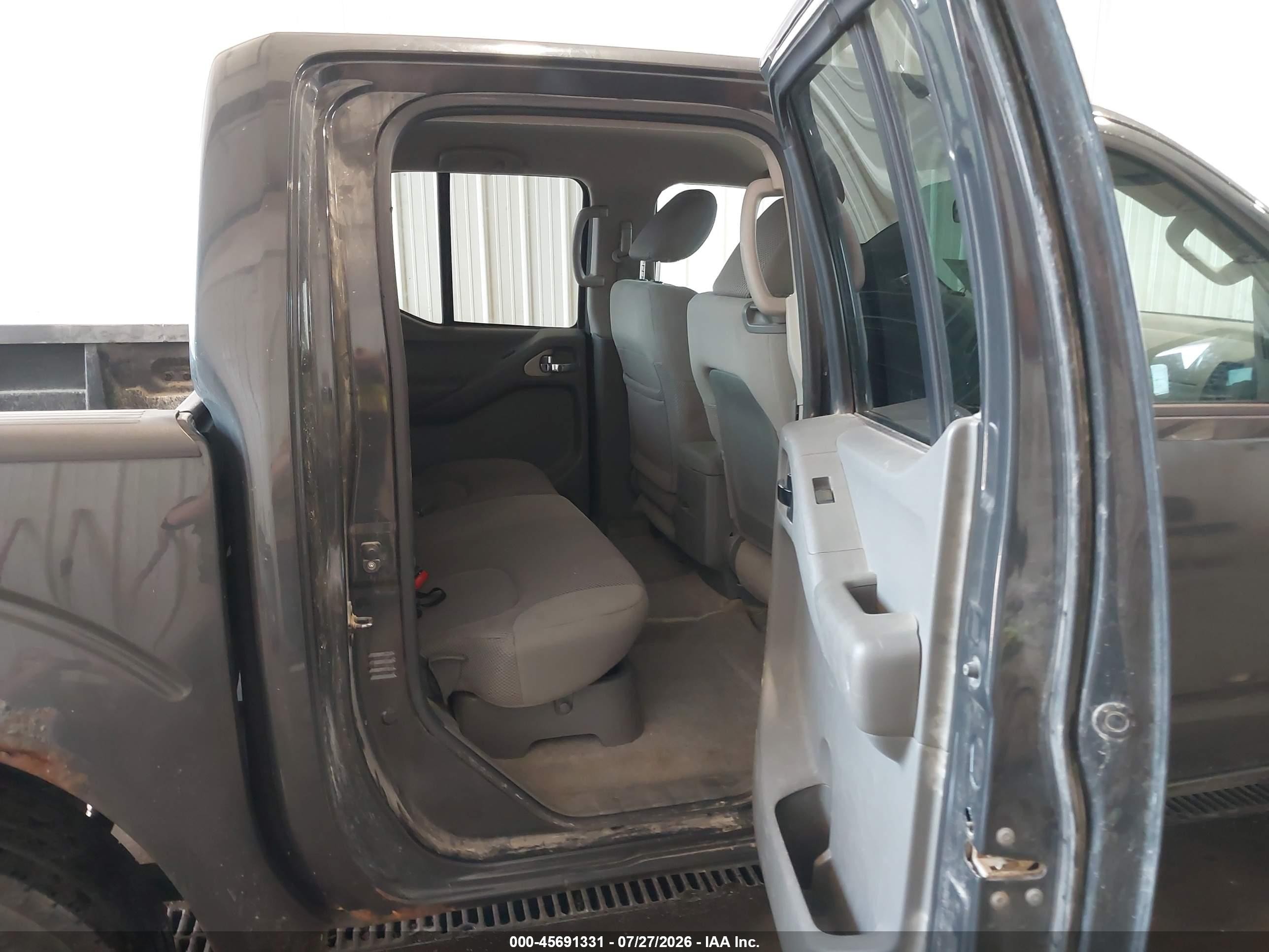 2012 Nissan Frontier Sv Gray vin: 1N6AD0EV8CC461864