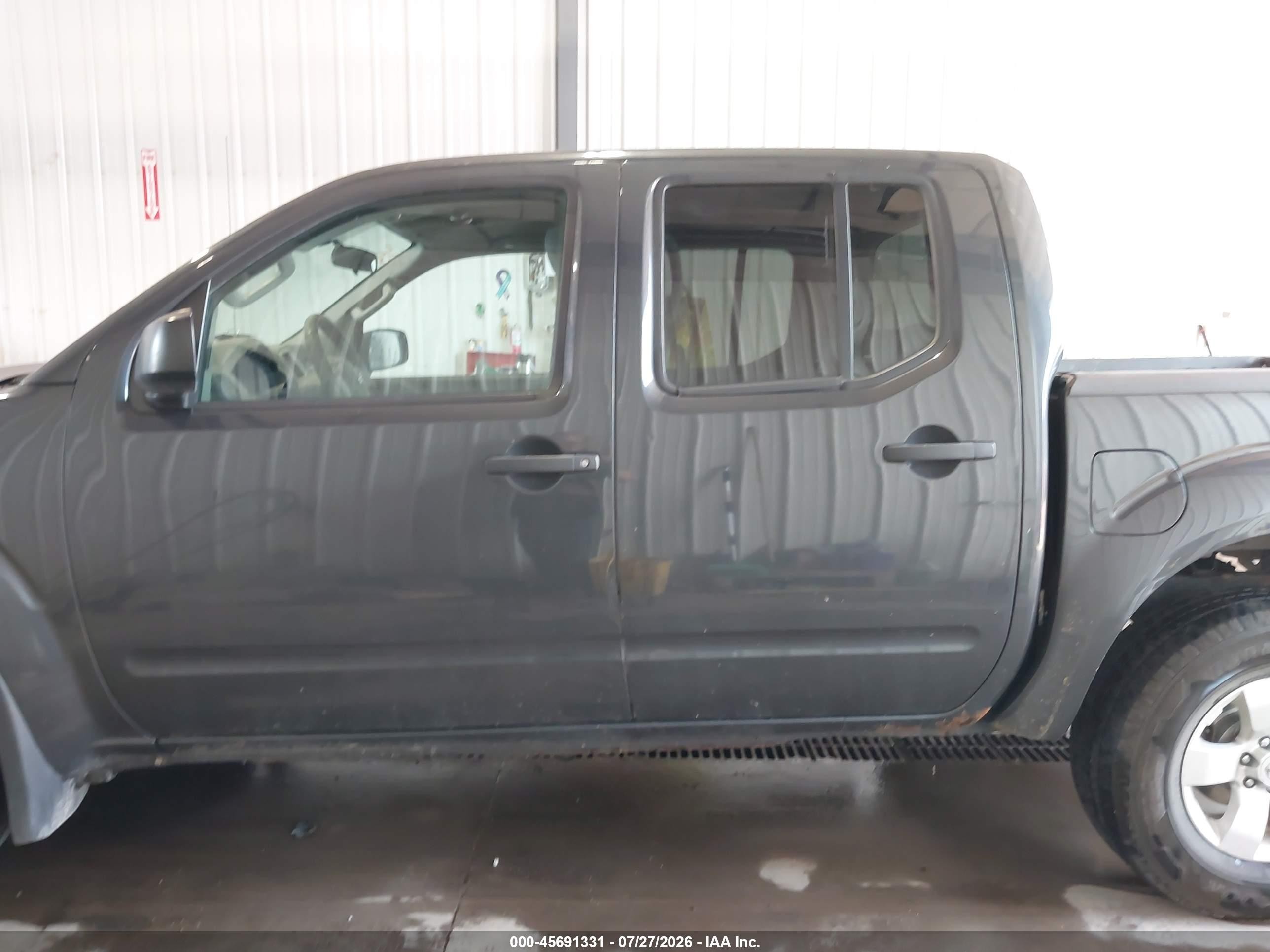 2012 Nissan Frontier Sv Gray vin: 1N6AD0EV8CC461864