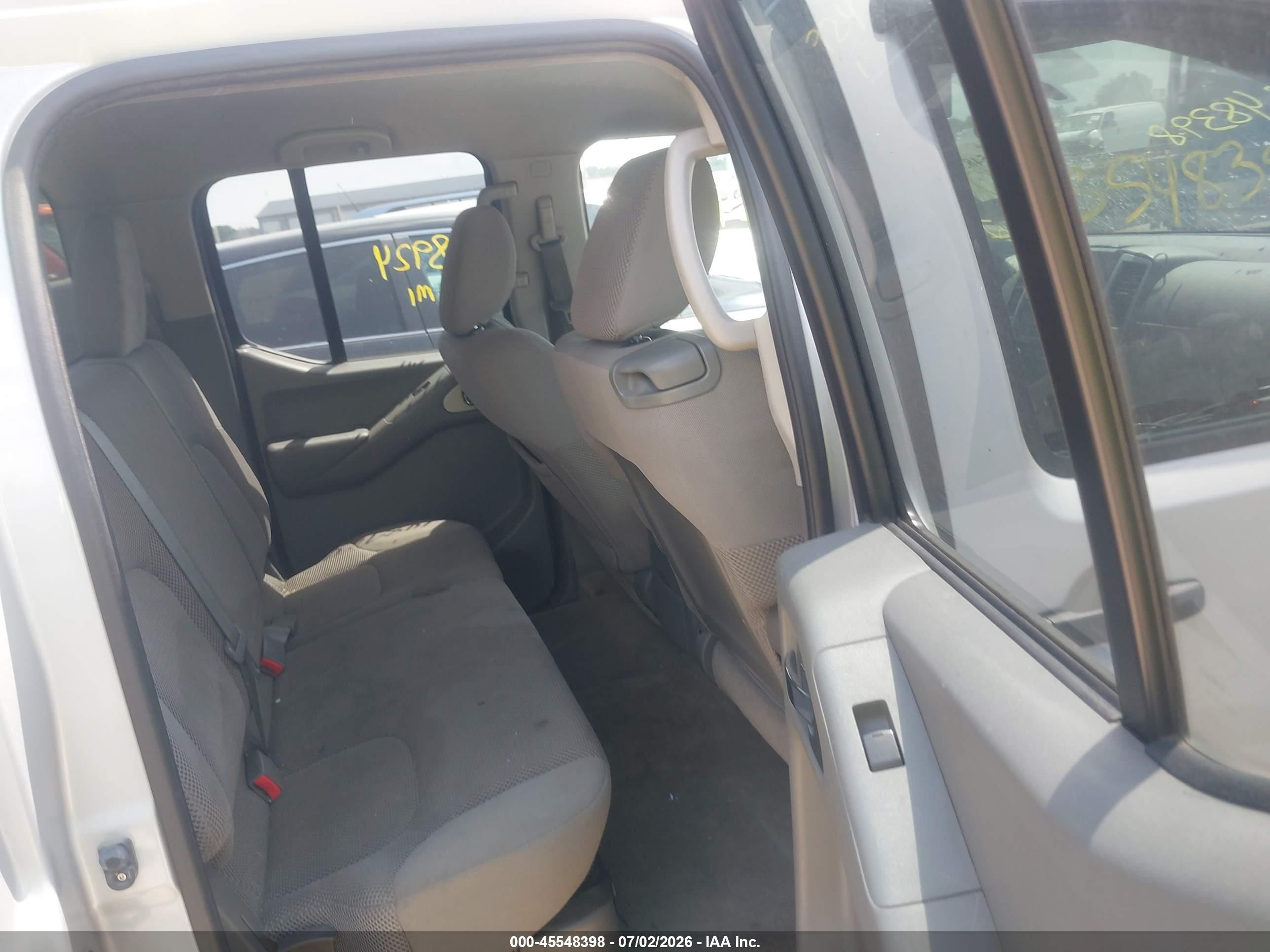 2012 Nissan Frontier Sv Silver vin: 1N6AD0EV8CC471164