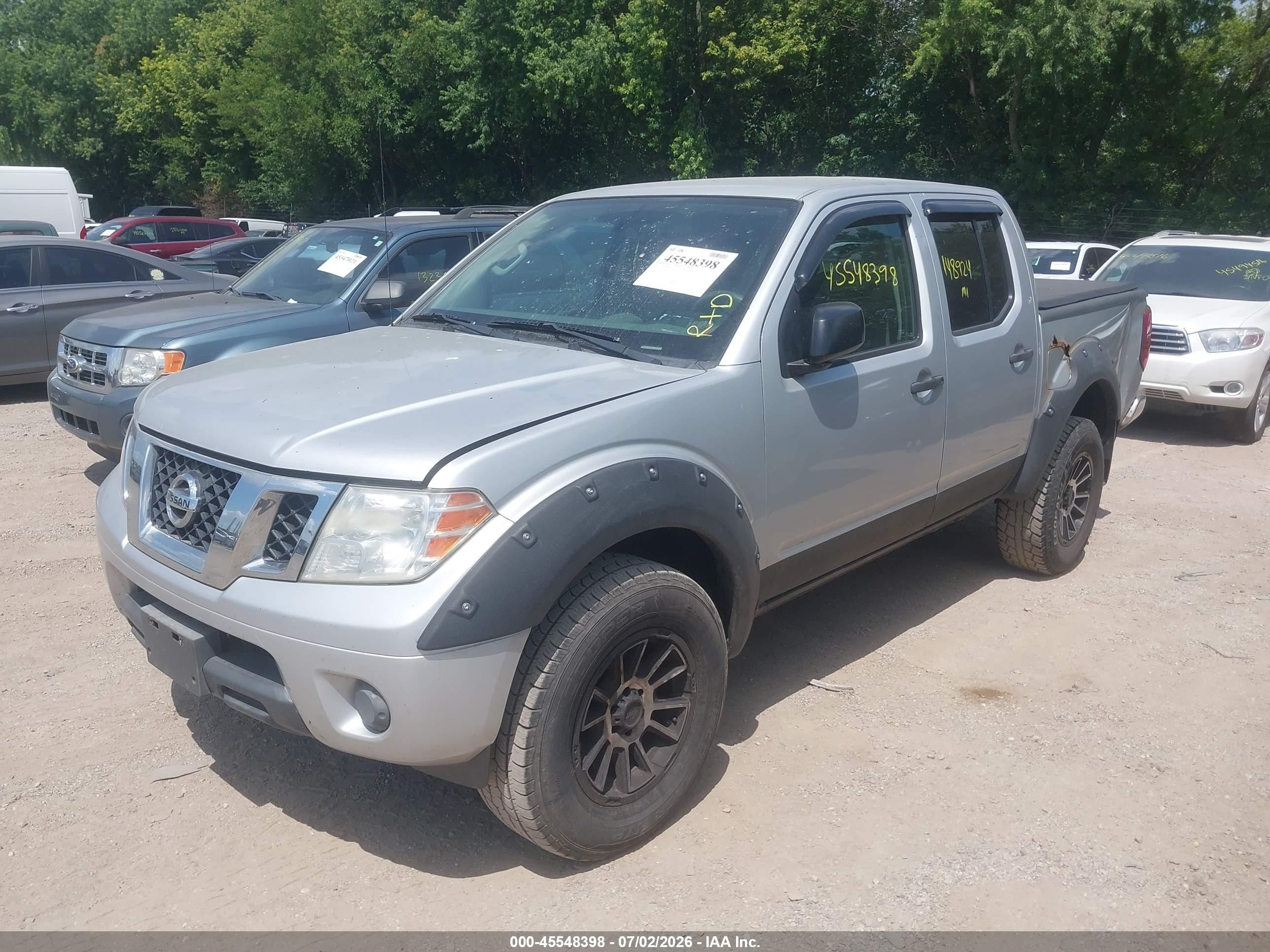 2012 Nissan Frontier Sv Silver vin: 1N6AD0EV8CC471164
