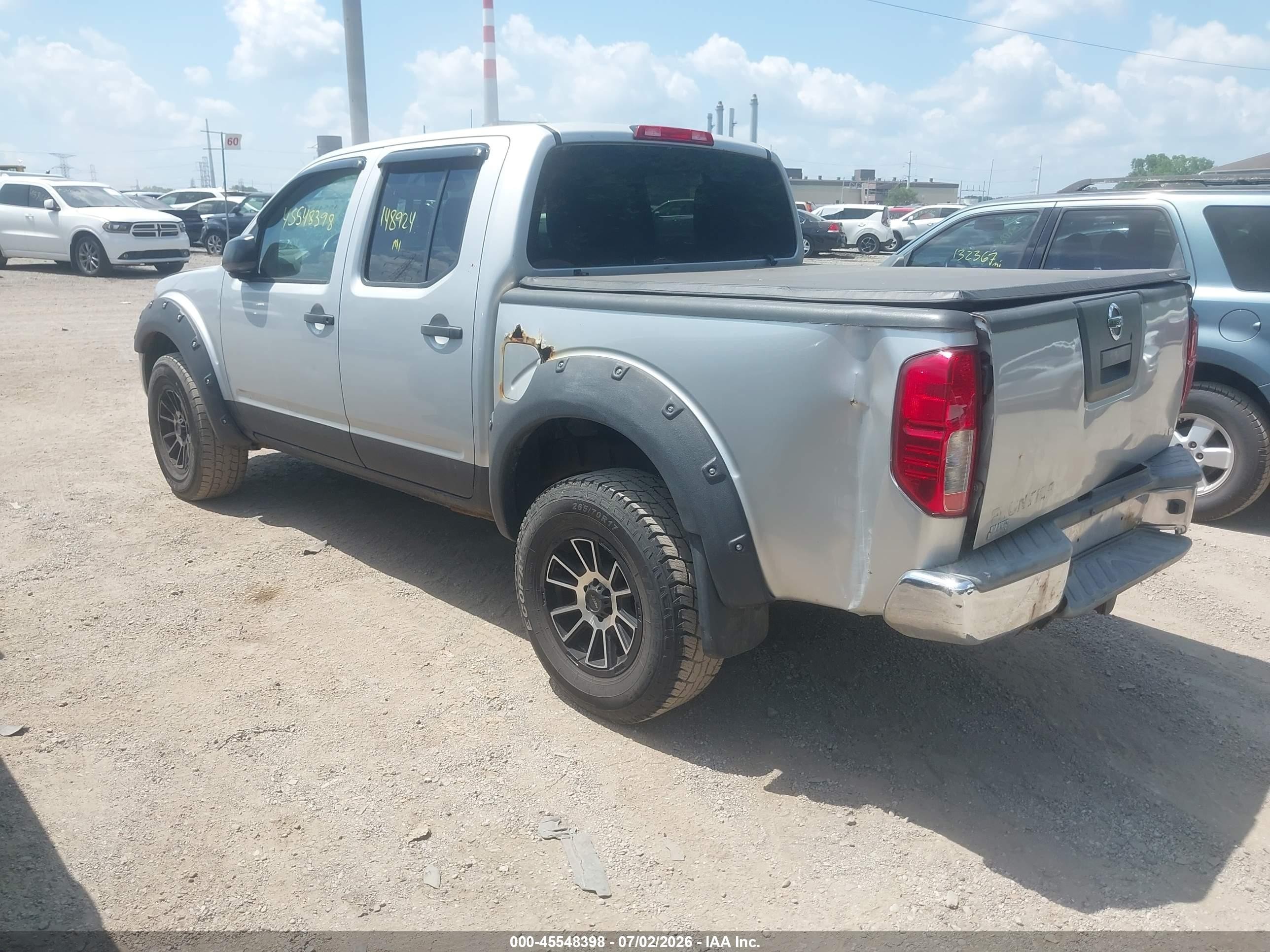 2012 Nissan Frontier Sv Silver vin: 1N6AD0EV8CC471164