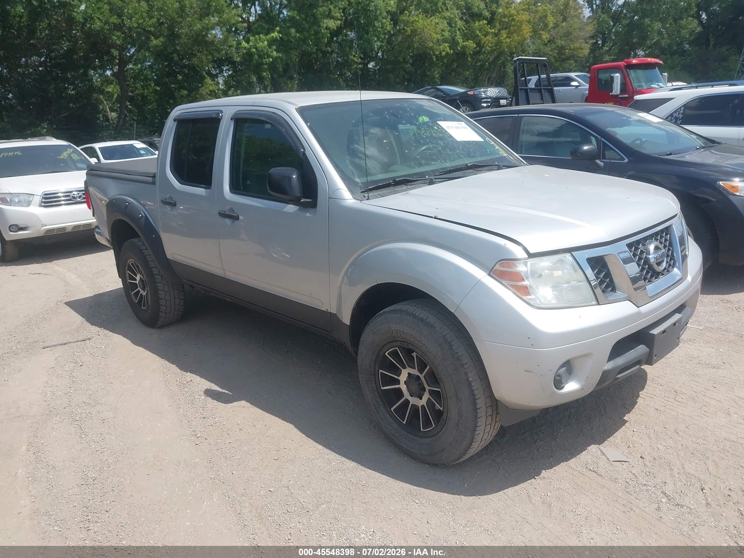 2012 Nissan Frontier Sv Silver vin: 1N6AD0EV8CC471164