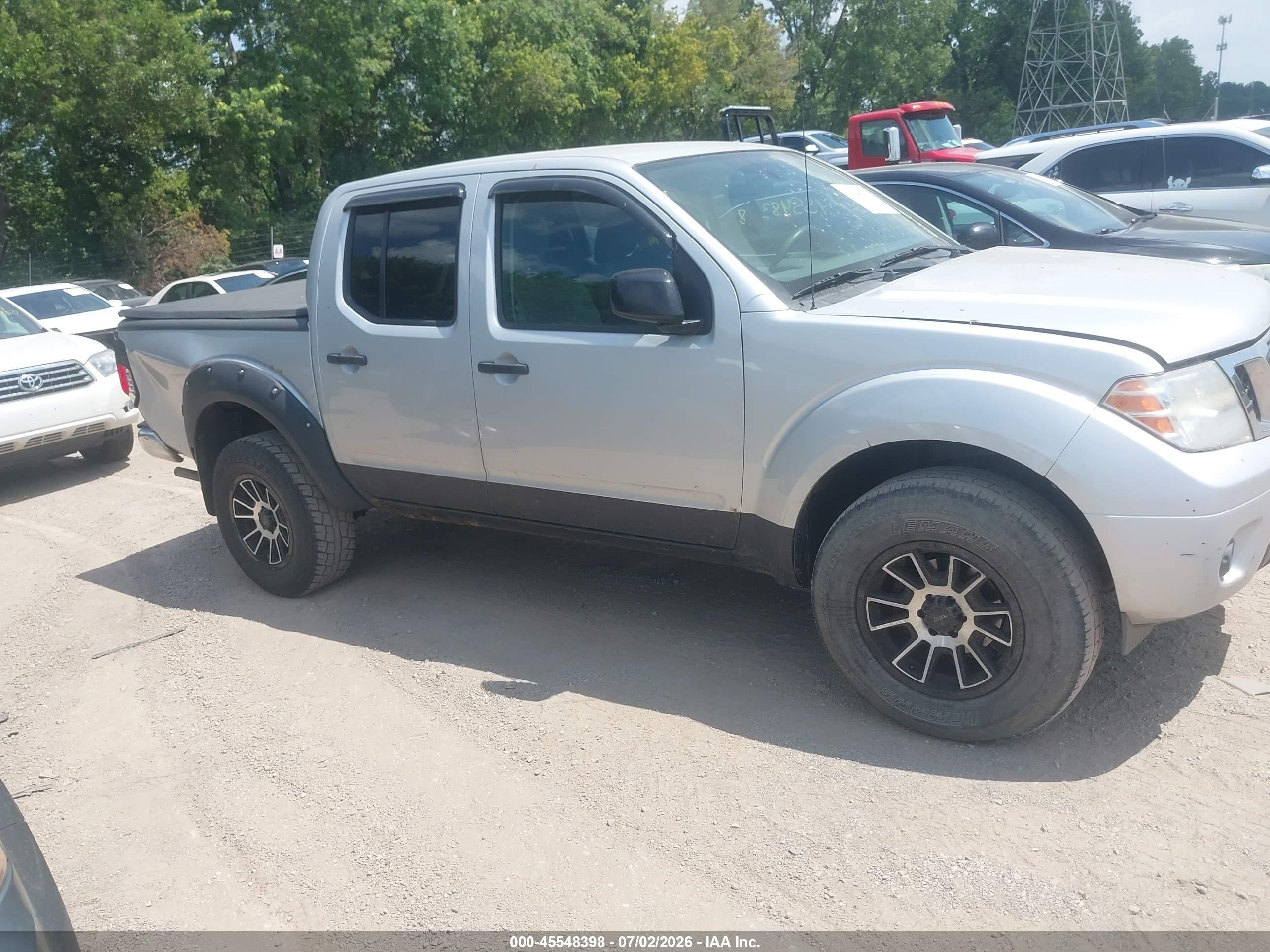 2012 Nissan Frontier Sv Silver vin: 1N6AD0EV8CC471164