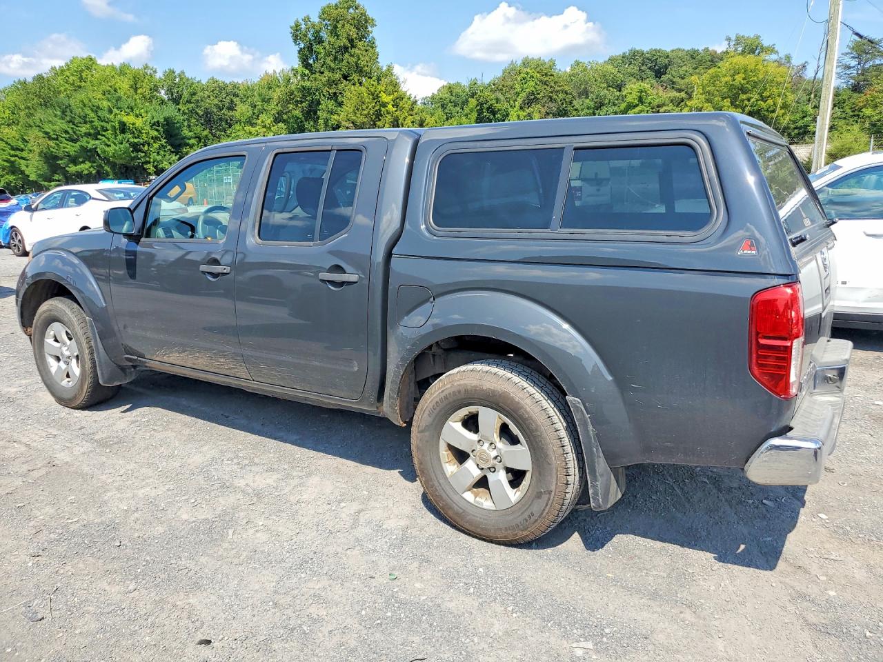 2012 Nissan Frontier S Gray vin: 1N6AD0EV8CC476333