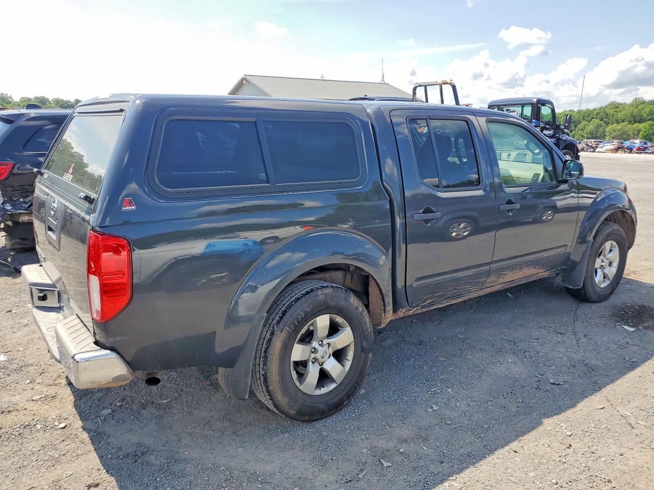 2012 Nissan Frontier S Gray vin: 1N6AD0EV8CC476333