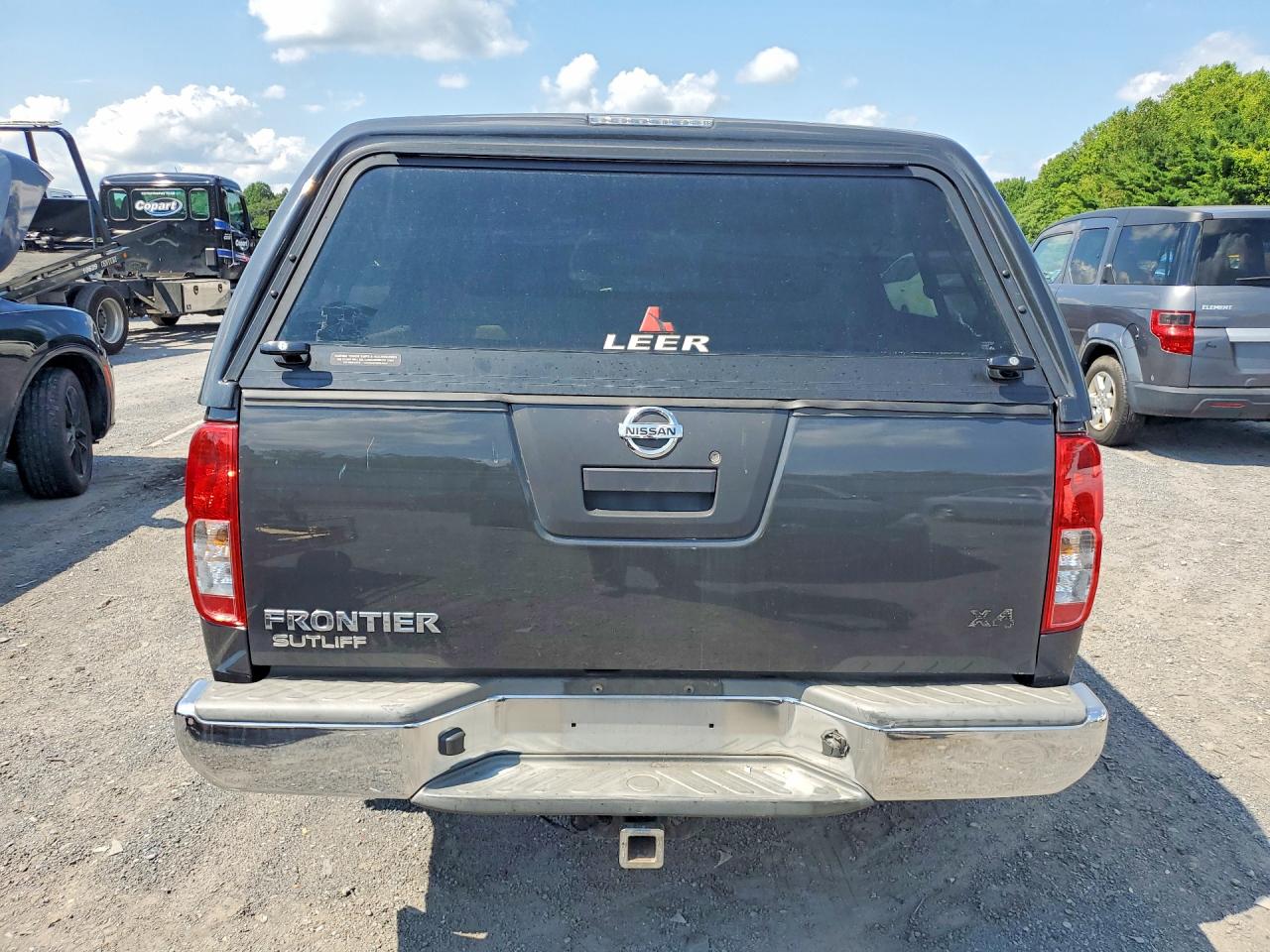 2012 Nissan Frontier S Gray vin: 1N6AD0EV8CC476333