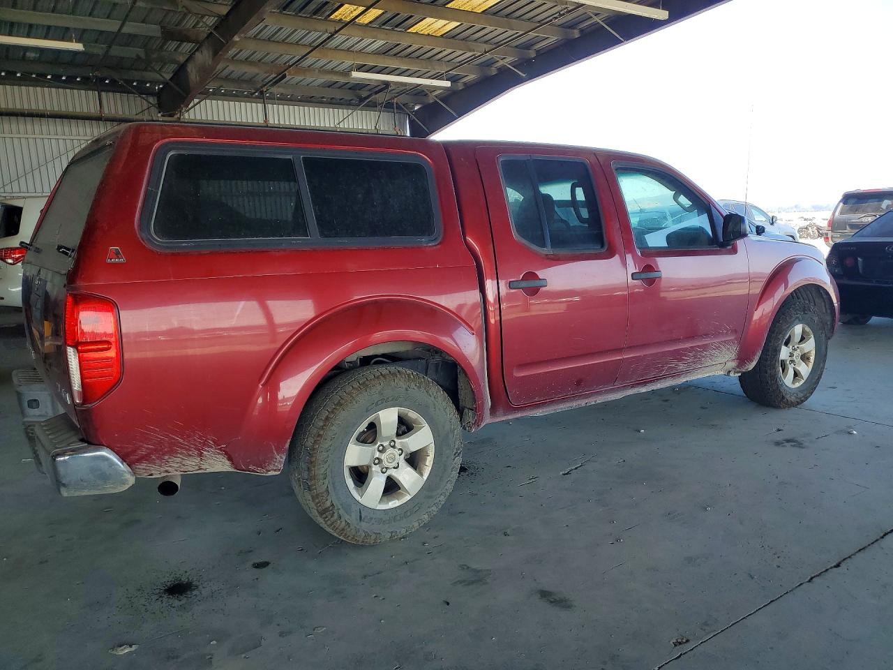 2013 Nissan Frontier S Red vin: 1N6AD0EV8DN734582