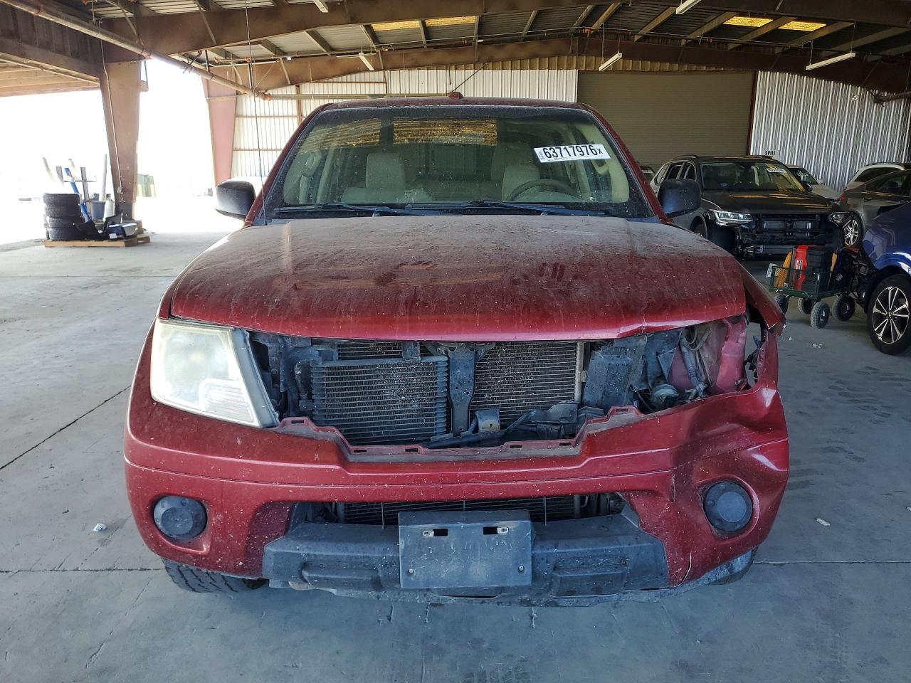 2013 Nissan Frontier S Red vin: 1N6AD0EV8DN734582