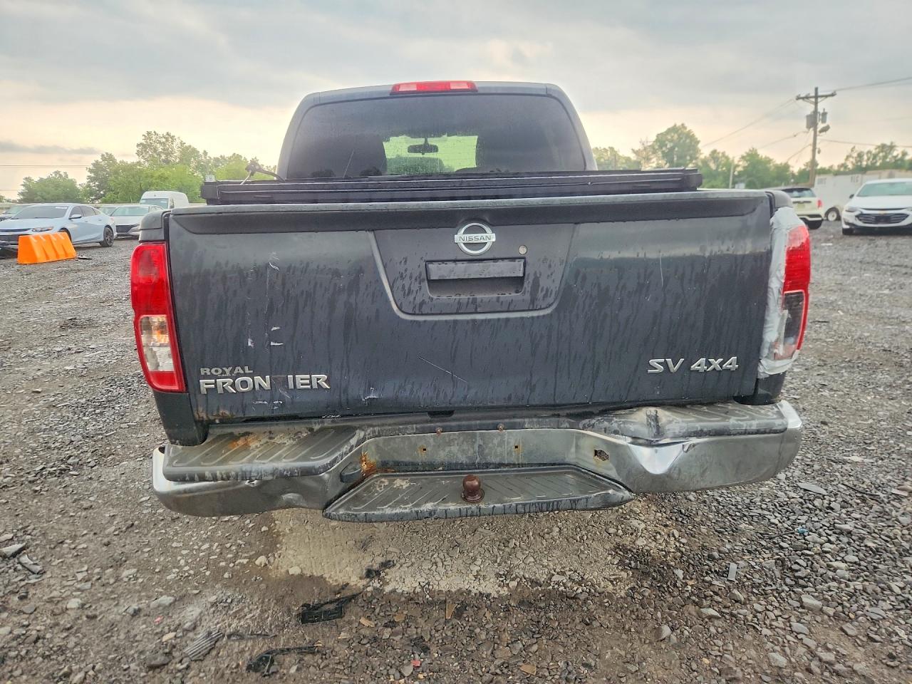 2013 Nissan Frontier S Gray vin: 1N6AD0EV8DN754606