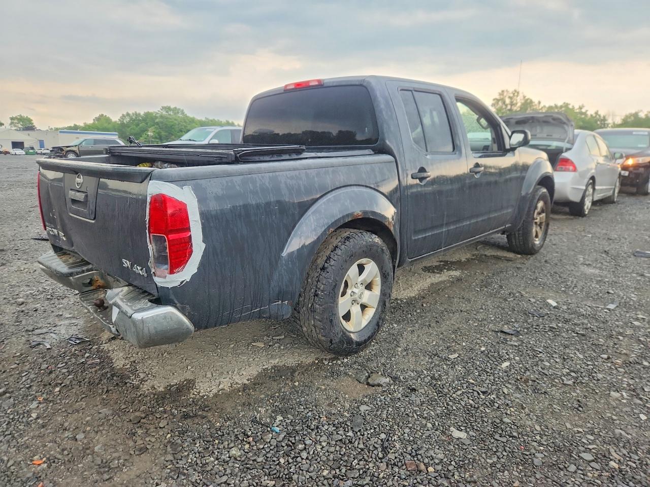 2013 Nissan Frontier S Gray vin: 1N6AD0EV8DN754606
