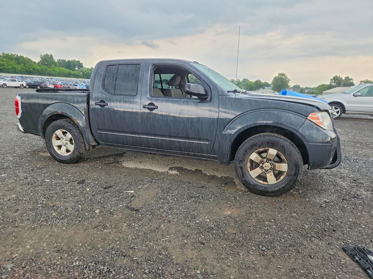 2013 Nissan Frontier S Gray vin: 1N6AD0EV8DN754606