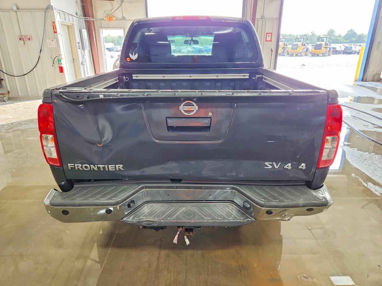 2013 Nissan Frontier S Gray vin: 1N6AD0EV8DN758591