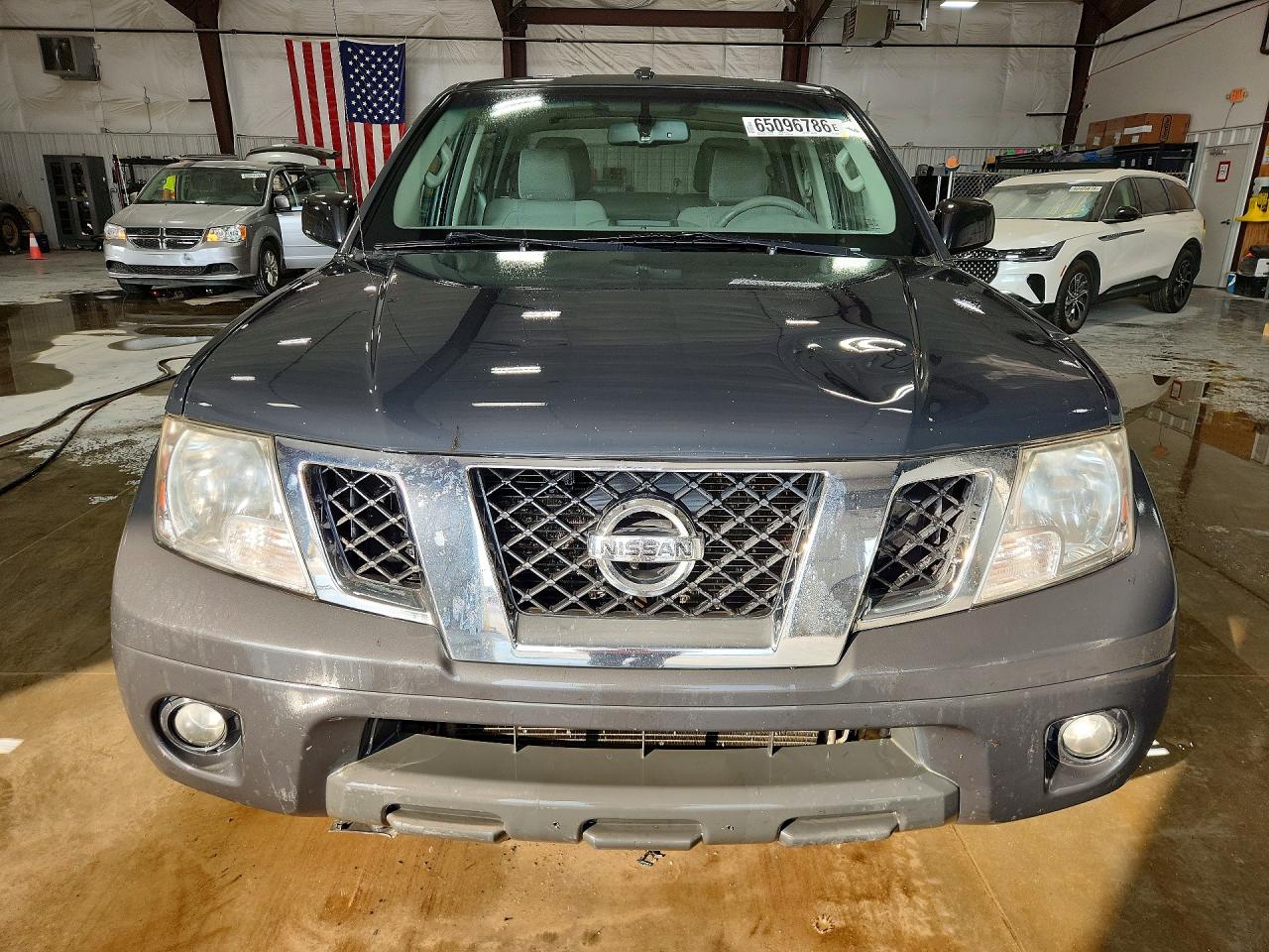 2013 Nissan Frontier S Gray vin: 1N6AD0EV8DN758591