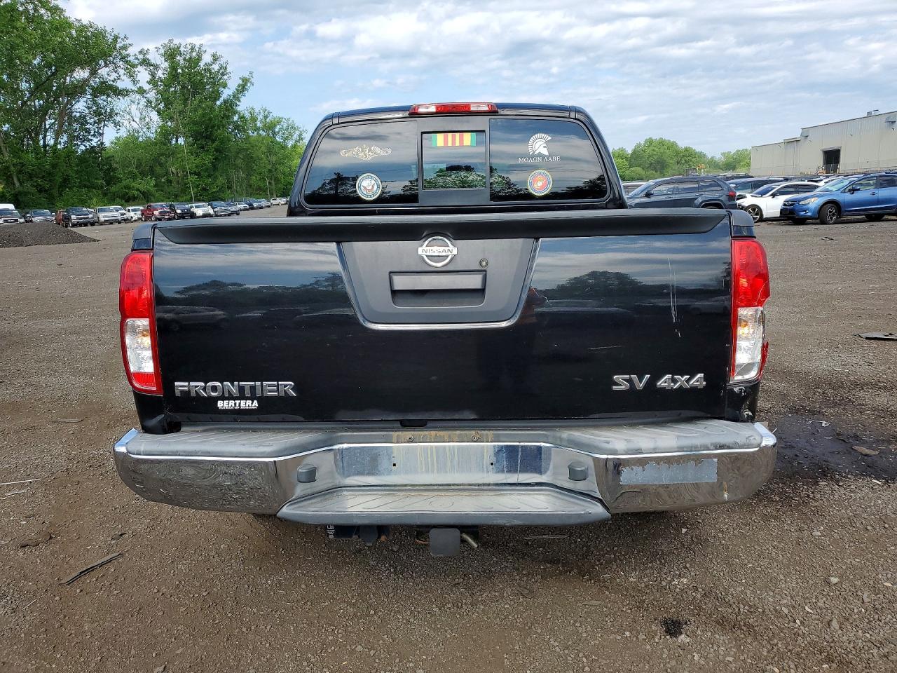 2014 Nissan Frontier Sv Black vin: 1N6AD0EV8EN748788