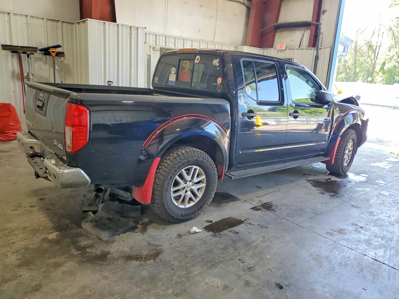 2014 Nissan Frontier S Black vin: 1N6AD0EV8EN762061