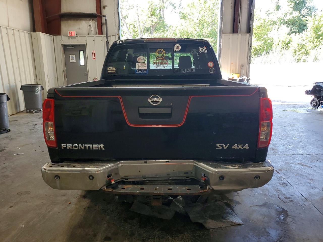 2014 Nissan Frontier S Black vin: 1N6AD0EV8EN762061