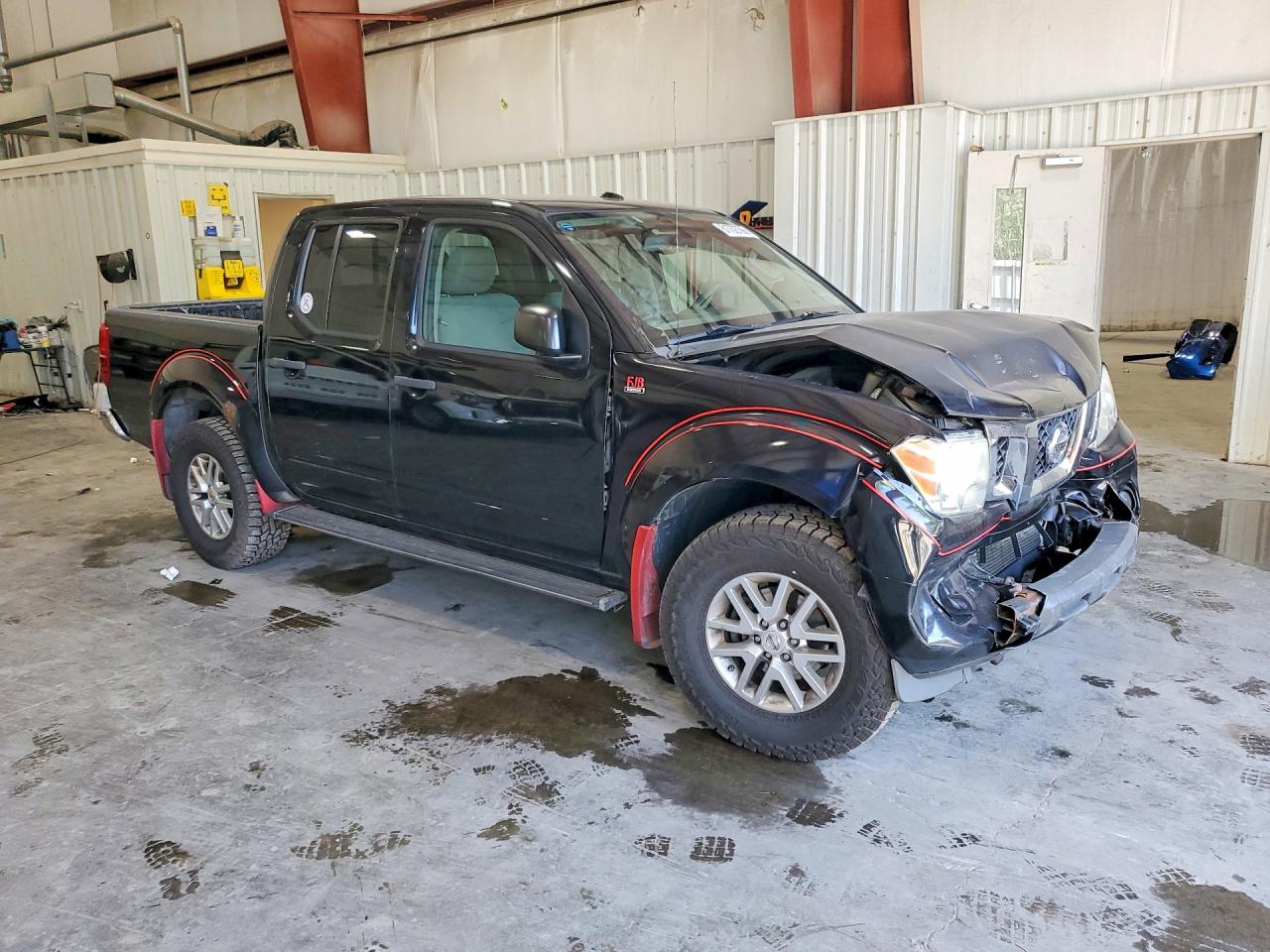 2014 Nissan Frontier S Black vin: 1N6AD0EV8EN762061
