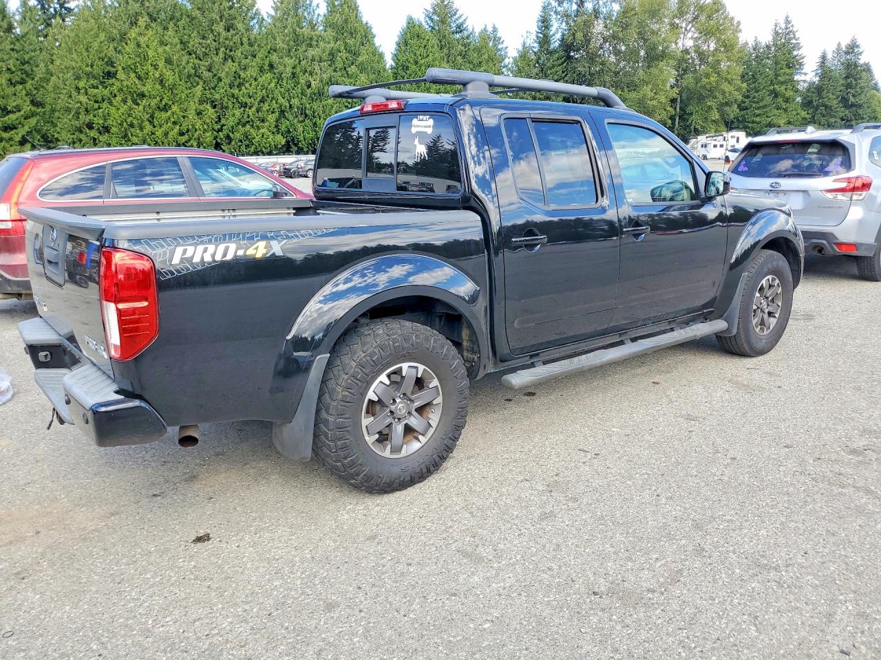 2015 Nissan Frontier Pro-4x Black vin: 1N6AD0EV8FN707238